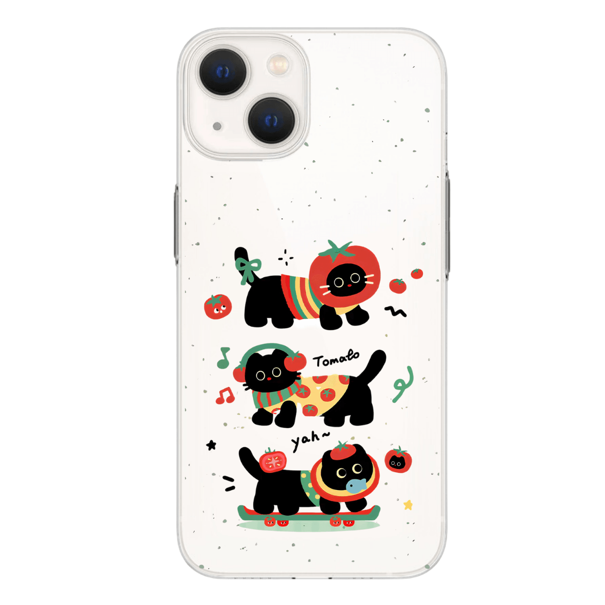 Tomato Cats Baskılı Telefon Kılıfı (Android/Ios Uyumlu) 