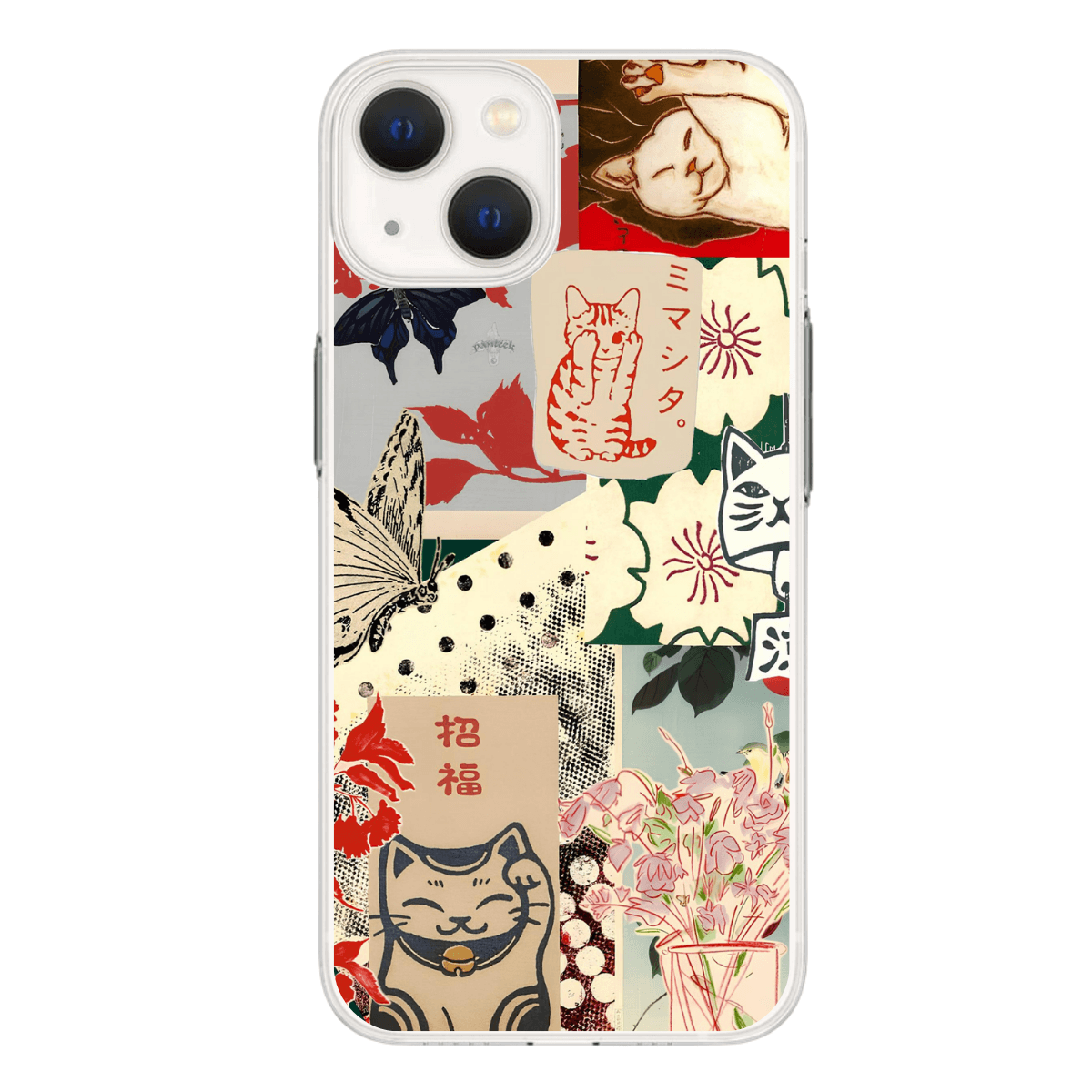  Tokyo Cat Baskılı Telefon Kılıfı (Android/Ios Uyumlu) 