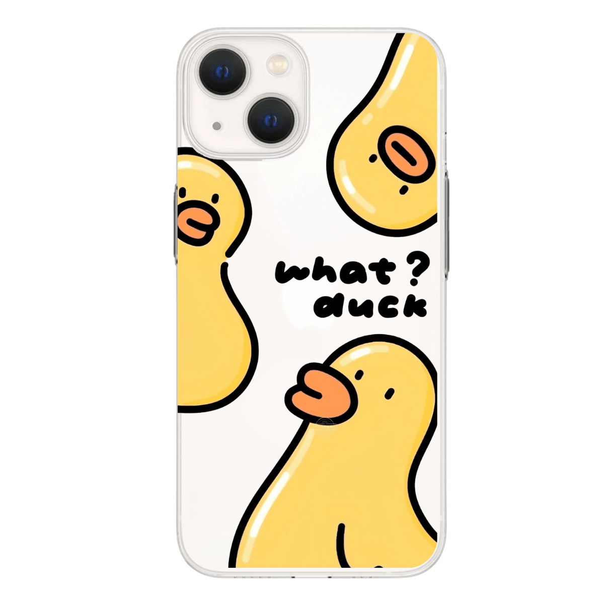 "What the Duck?" Baskılı Telefon Kılıfı (Android/Ios Uyumlu) 