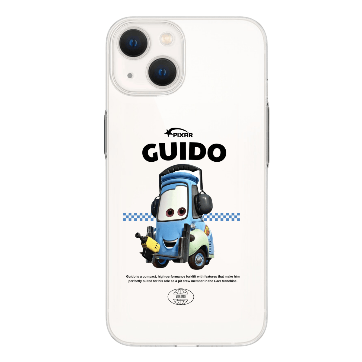 Pixar Cars “GUIDO” Baskılı Telefon Kılıfı (Android/Ios Uyumlu)