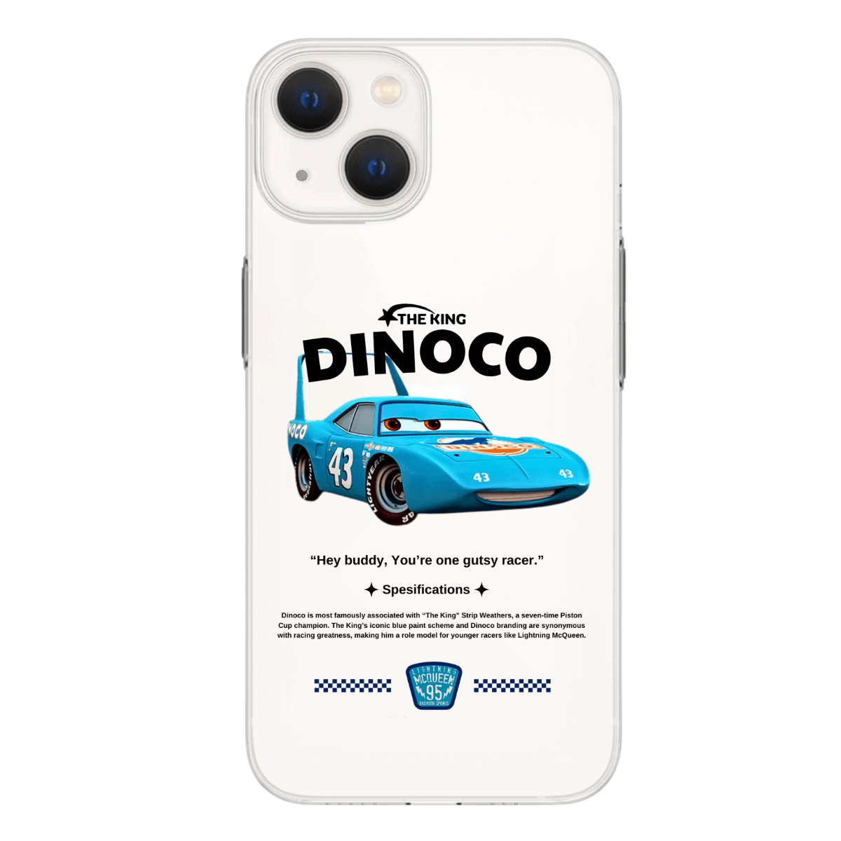 The King “DINOCO” Baskılı Telefon Kılıfı (Android/Ios Uyumlu)