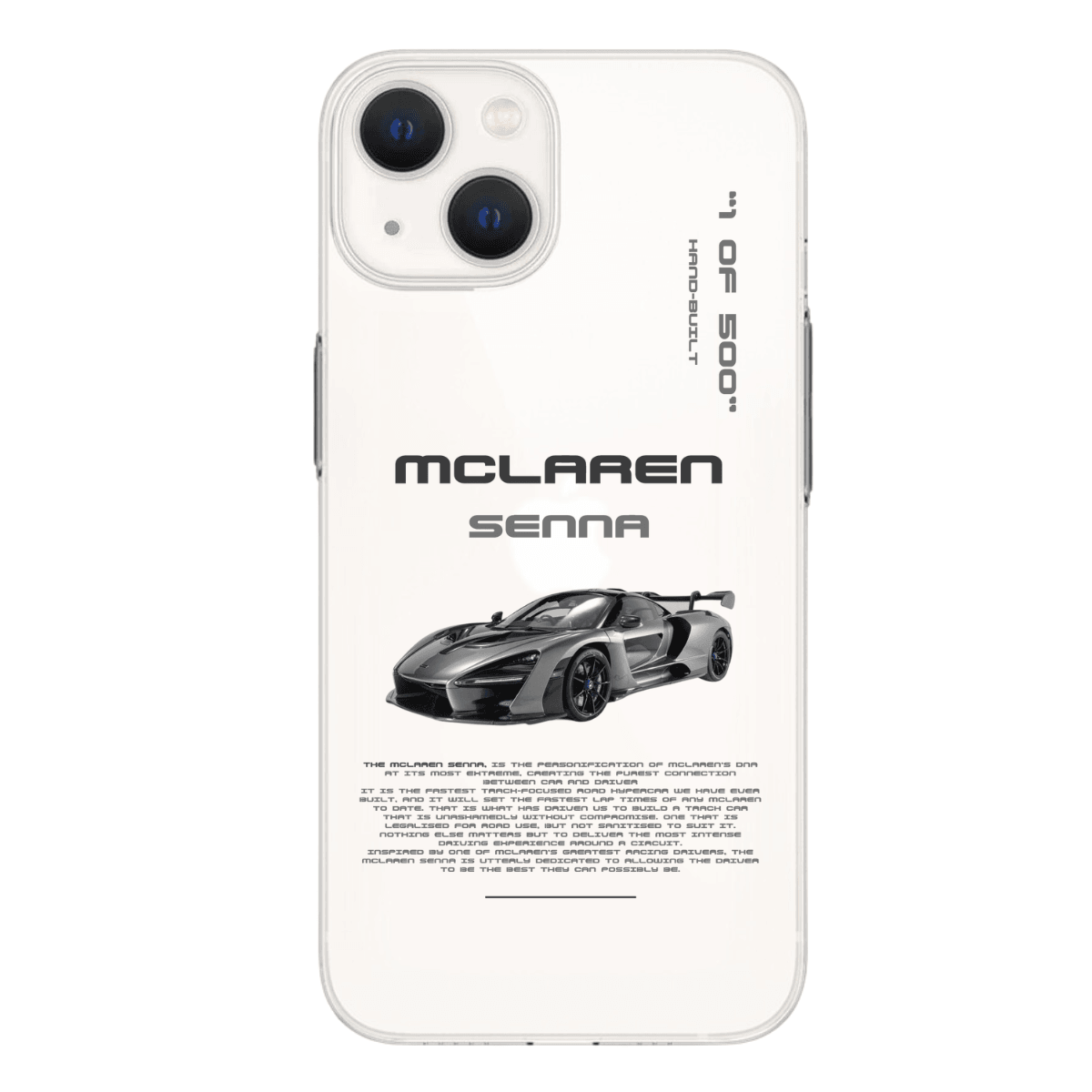 Mclaren SENNA Baskılı Telefon Kılıfı (Android/Ios Uyumlu)