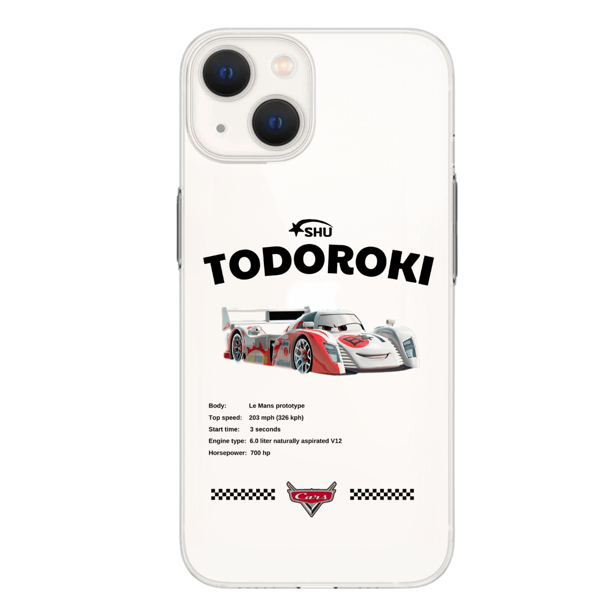 “SHU TODOROKI” Baskılı Telefon Kılıfı (Android/Ios Uyumlu)