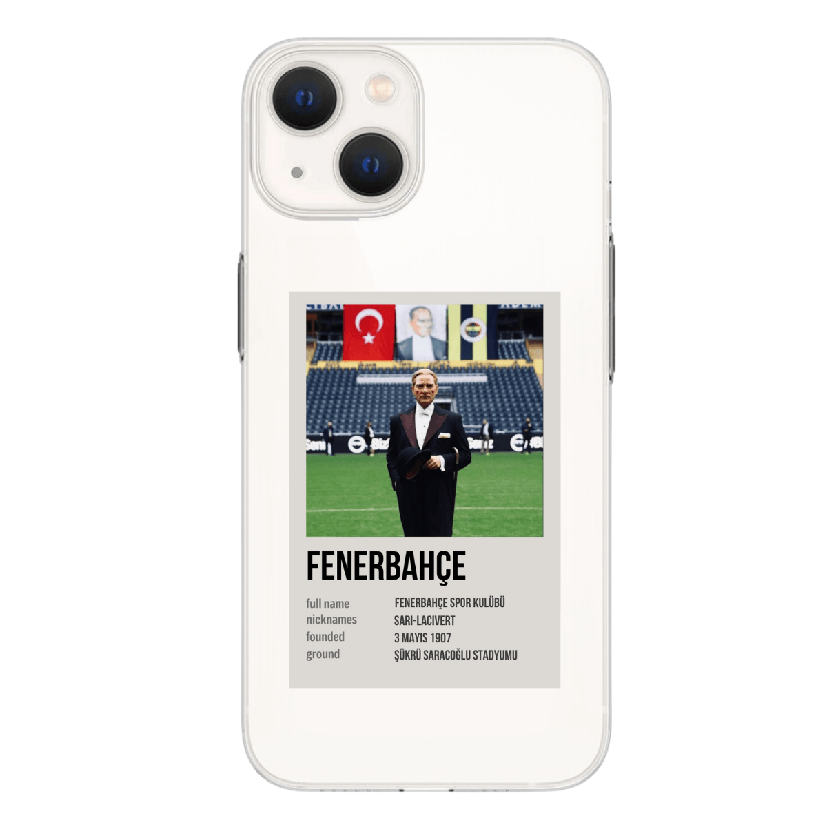 Fenerbahçe BaskılıTelefon Kılıfı (Android/Ios Uyumlu)