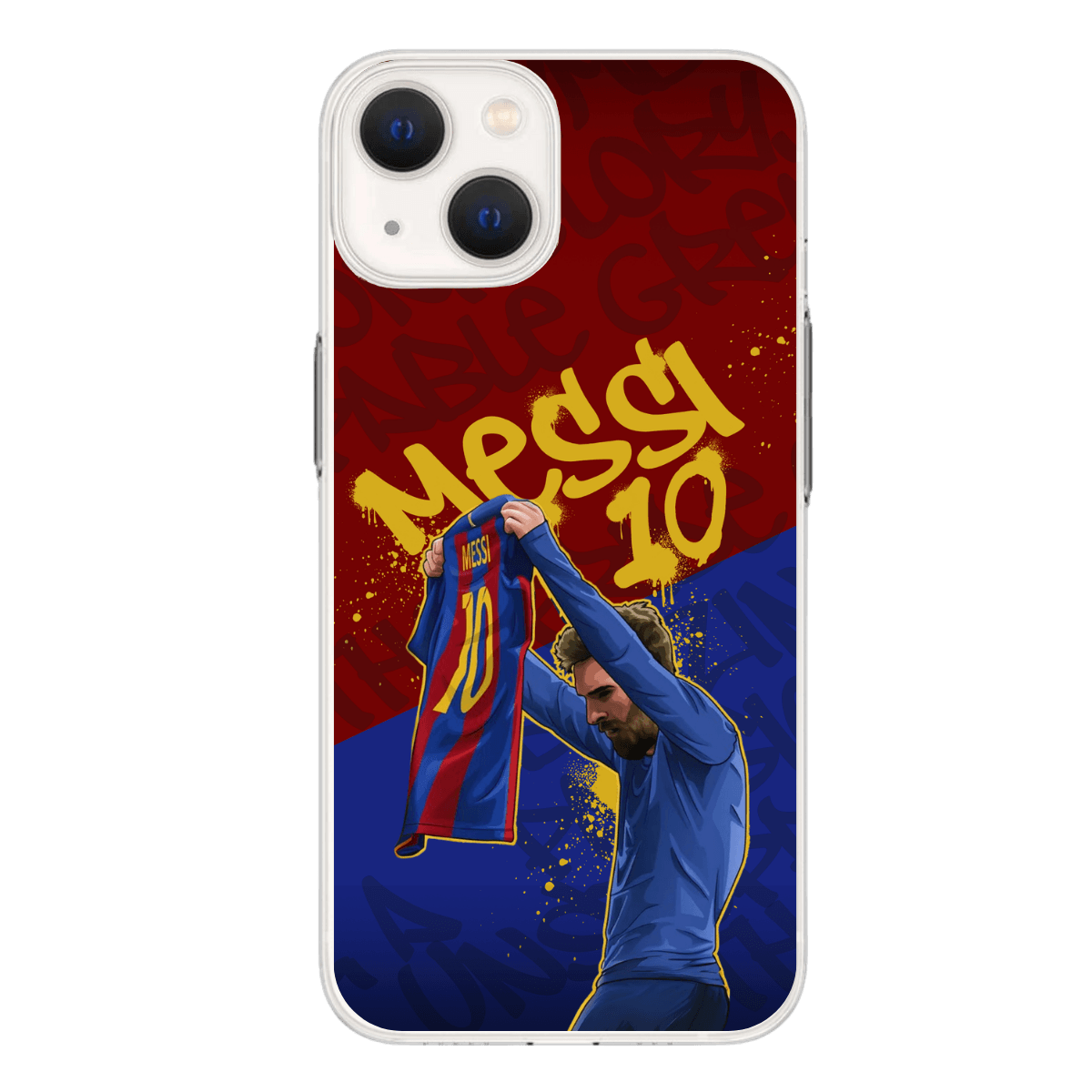 Messi 10 Baskılı Telefon Kılıfı (Android/Ios Uyumlu) 