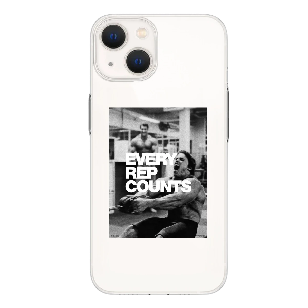 "Every Rep Counts" Baskılı Telefon Kılıfı (Android/Ios Uyumlu) 