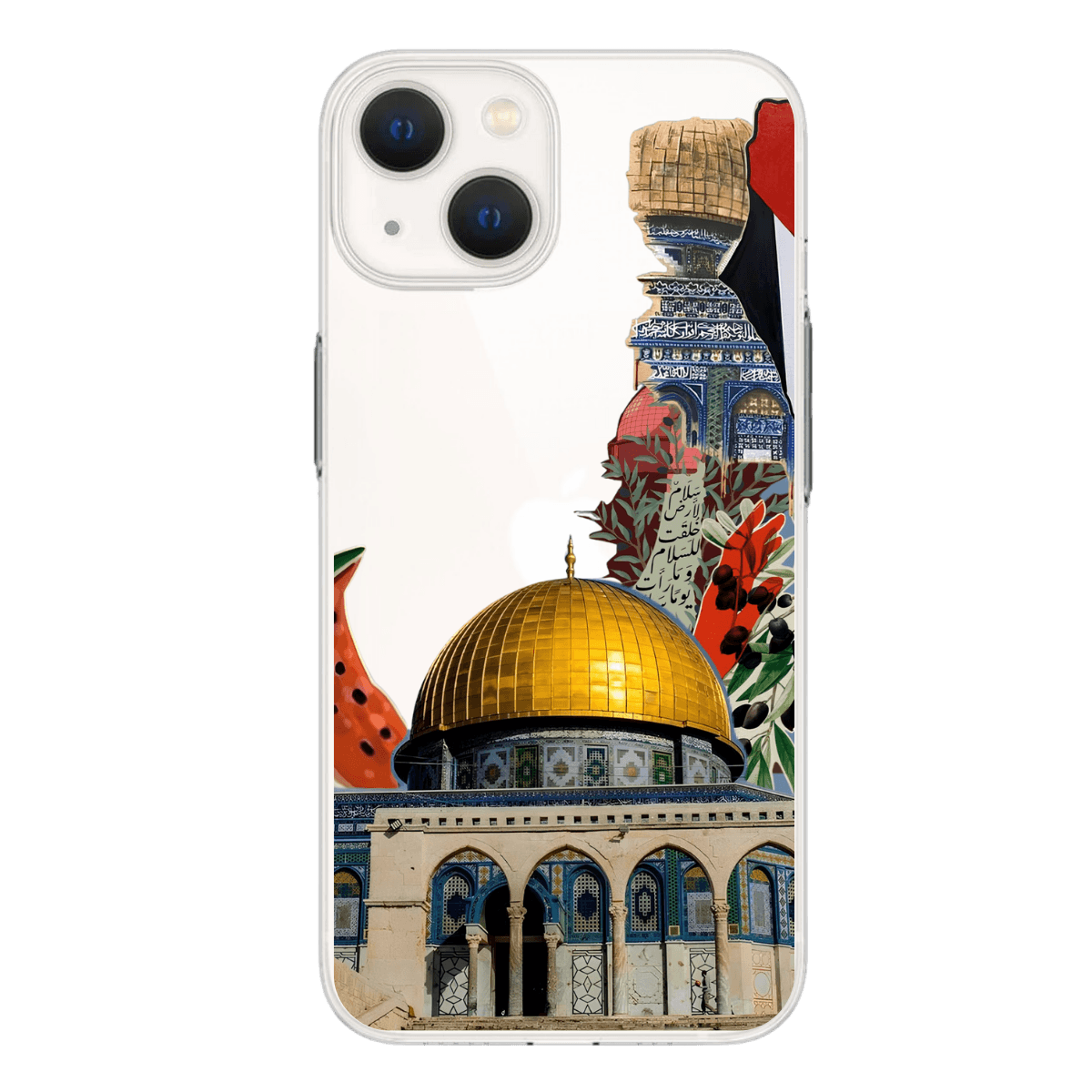 Free Palestine - Özgür Filistin Baskılı Telefon Kılıfı (Android/Ios Uyumlu) 