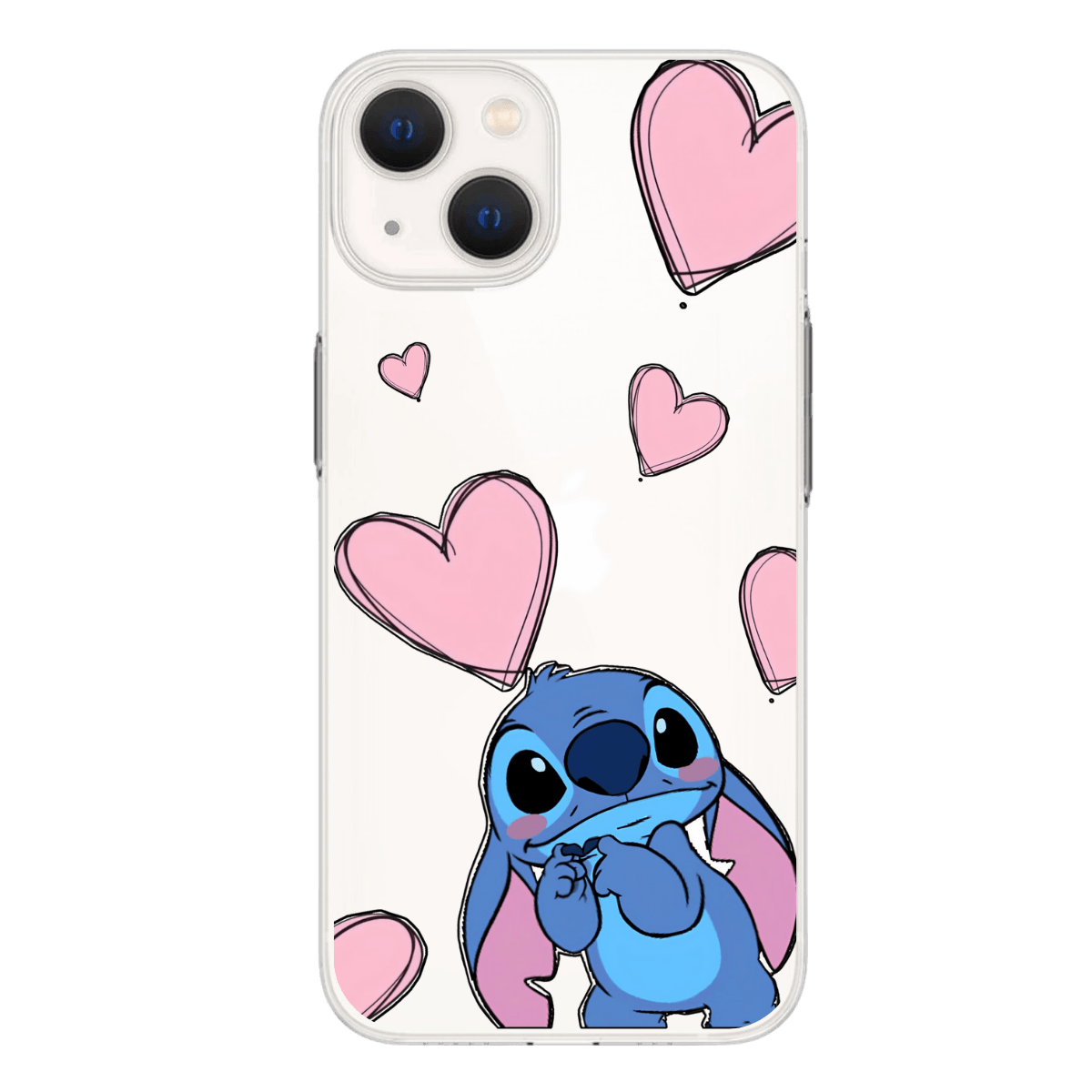 Mavi Stitch Baskılı Telefon Kılıfı (Android/Ios Uyumlu)