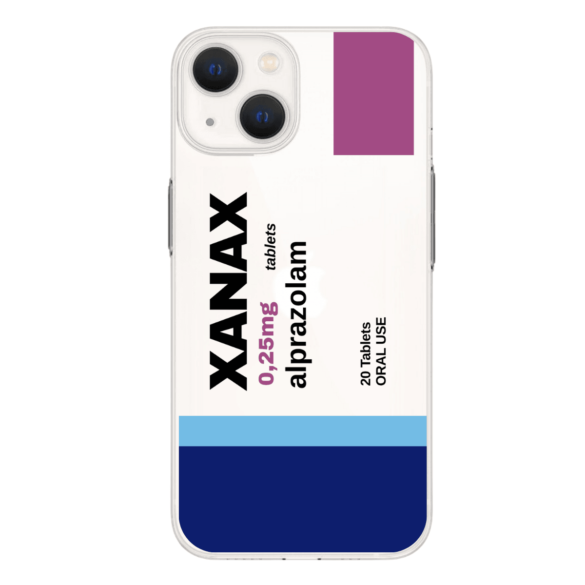 XANAX Baskılı Telefon Kılıfı (Android/Ios Uyumlu) 