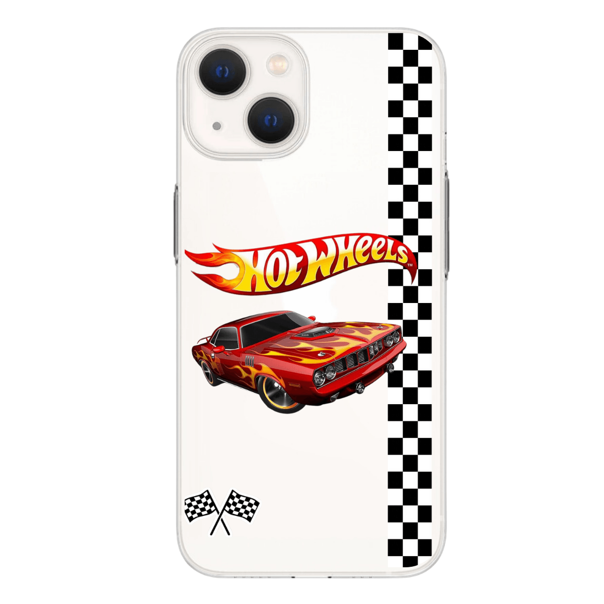 Hot Wheels BaskılıTelefon Kılıfı - Kırmızı (Android/Ios Uyumlu)