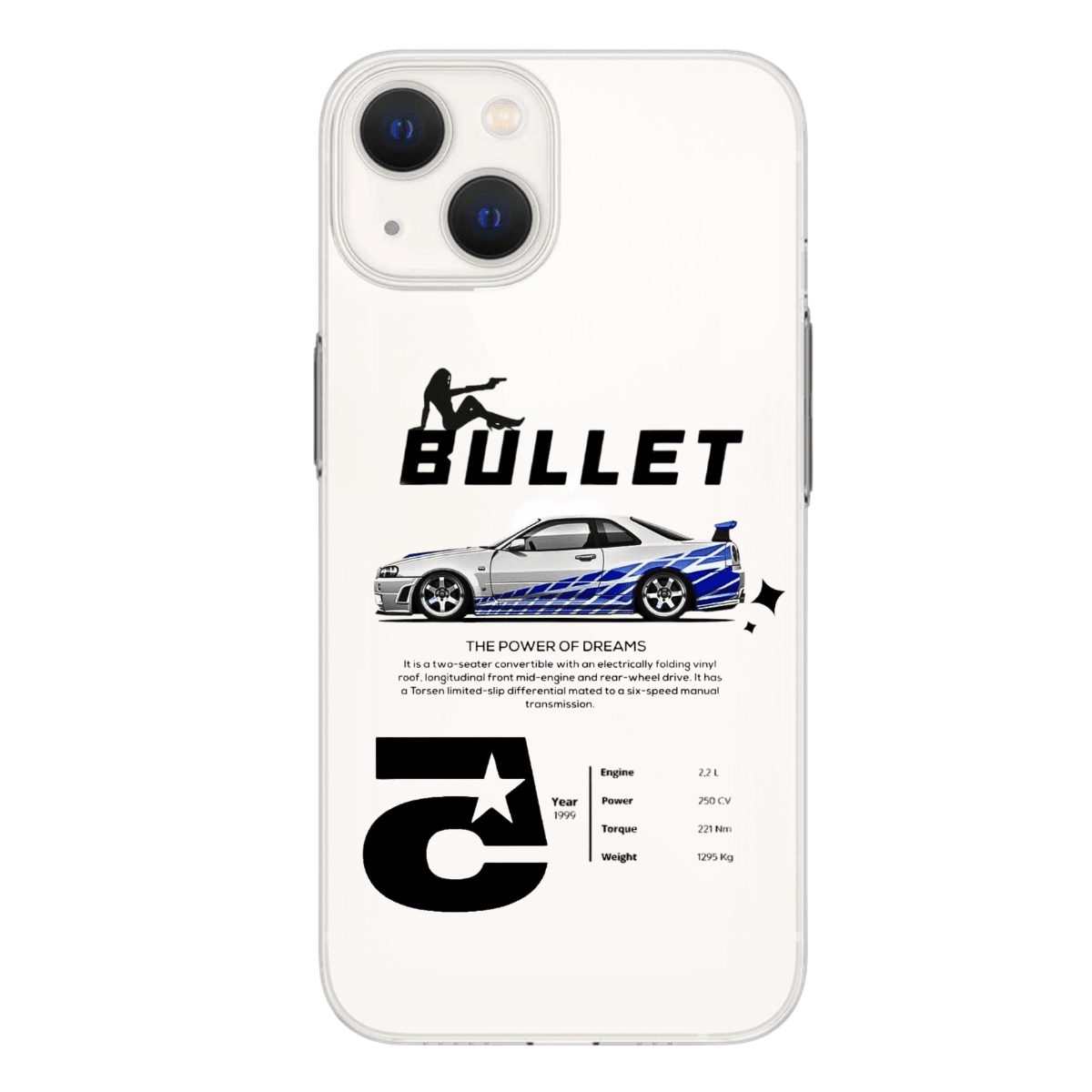 Bullet Baskılı Telefon Kılıfı (Android/Ios Uyumlu)