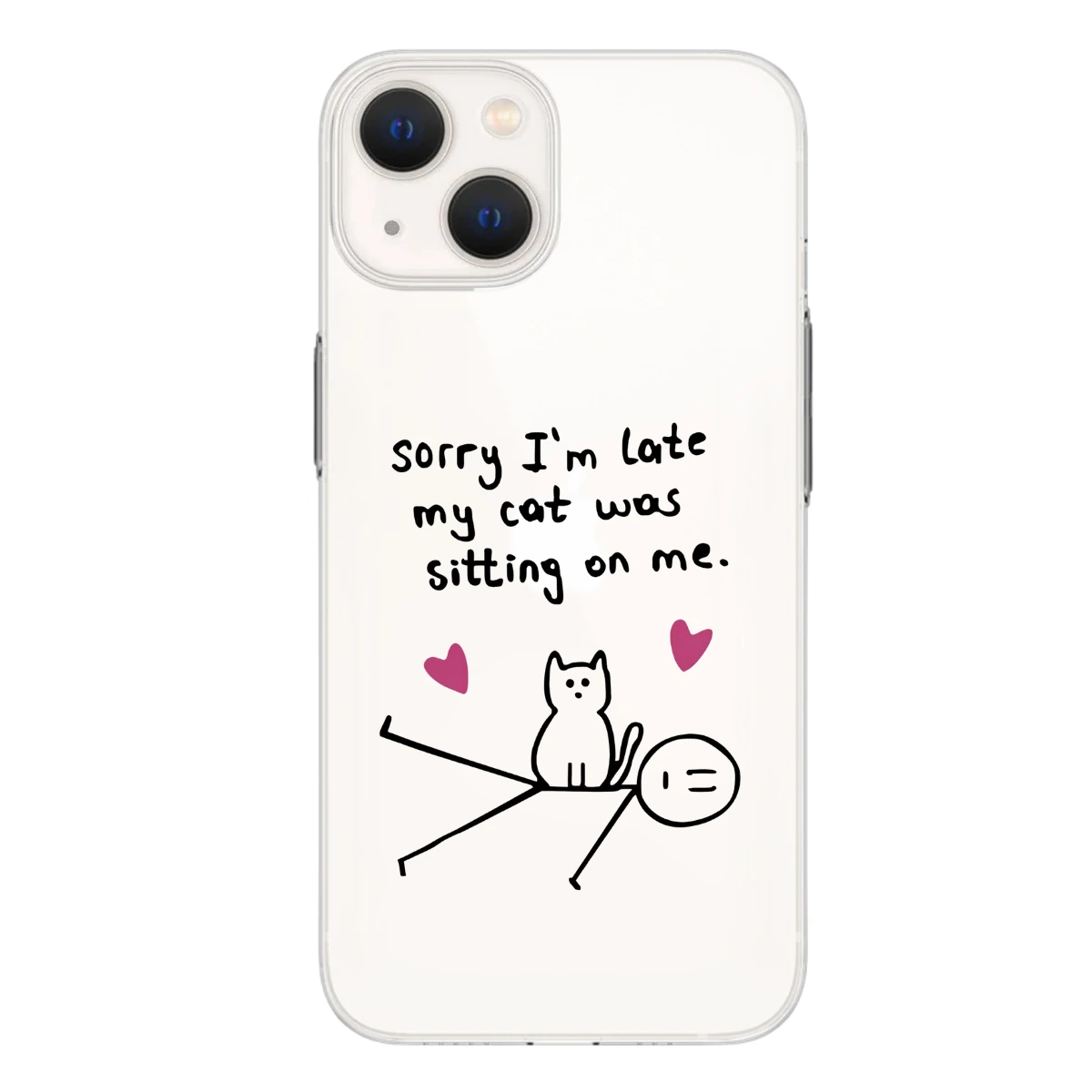 Cat Lover Baskılı Telefon Kılıfı (Android/Ios Uyumlu) 