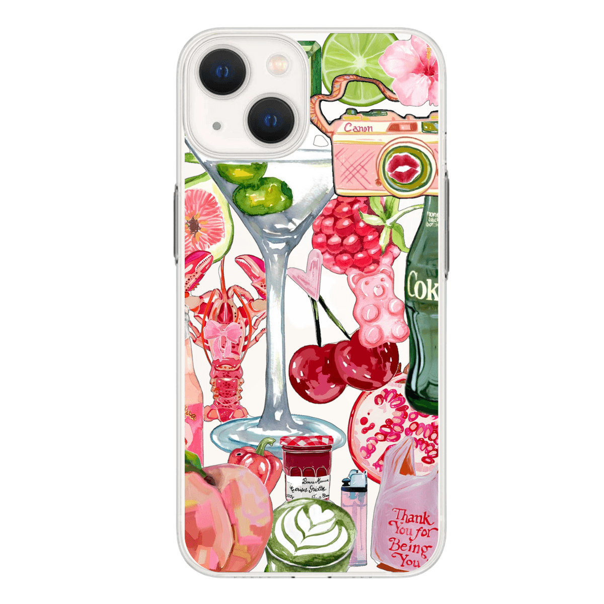 Margarita Baskılı Telefon Kılıfı (Android/Ios Uyumlu) 