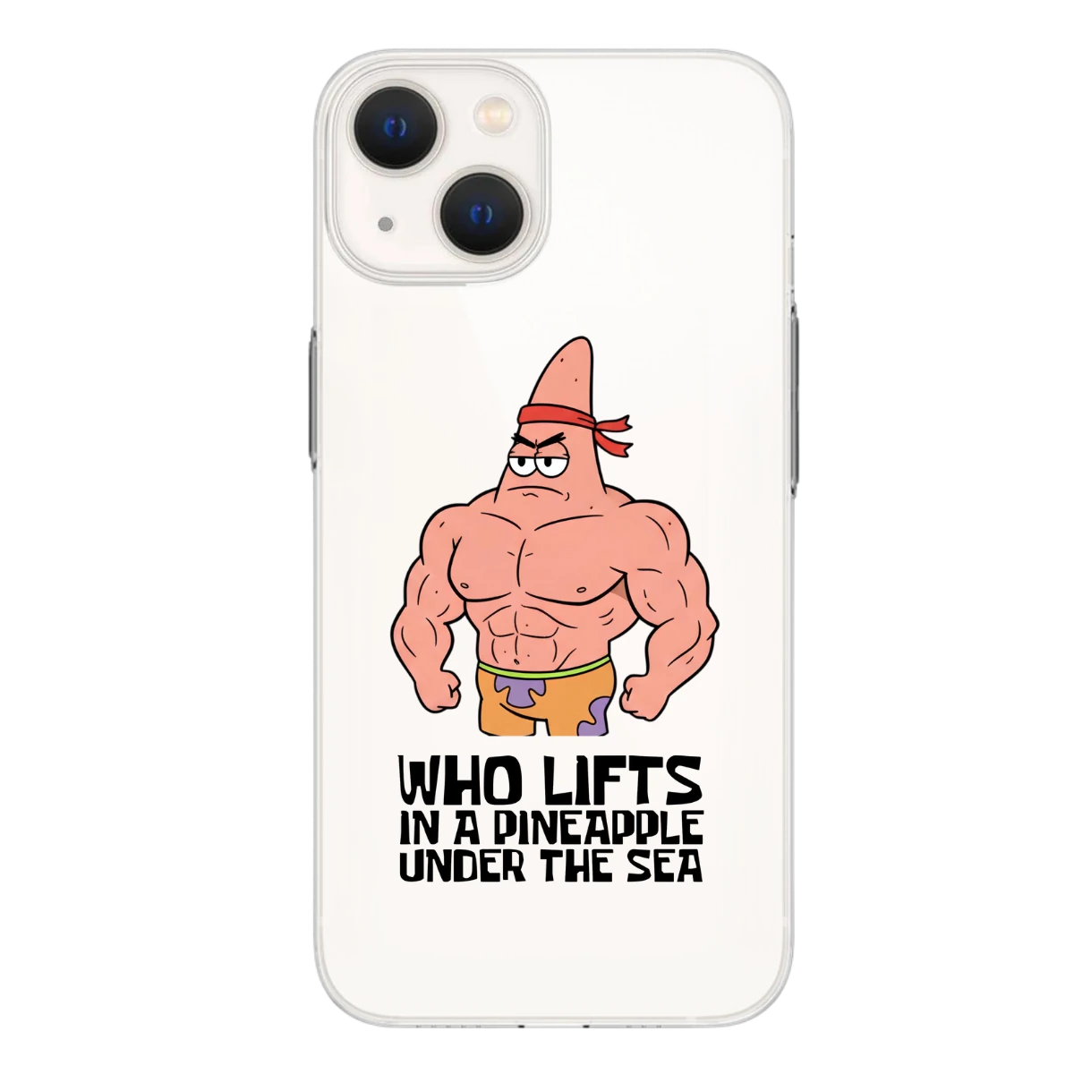 Kaslı Patrick Baskılı Telefon Kılıfı (Android/Ios Uyumlu) 