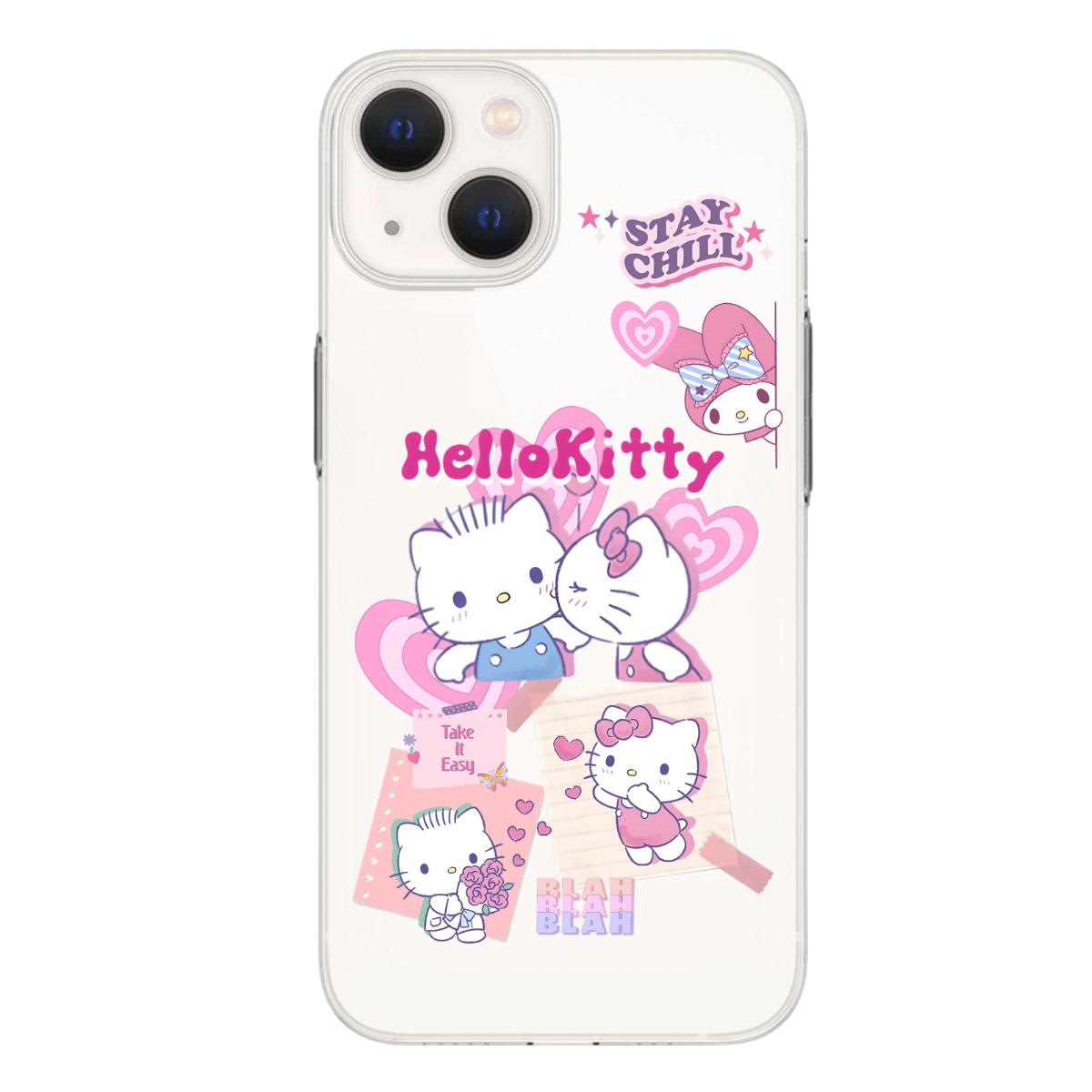 Hello Kitty Baskılı Telefon Kılıfı (Android/Ios Uyumlu)