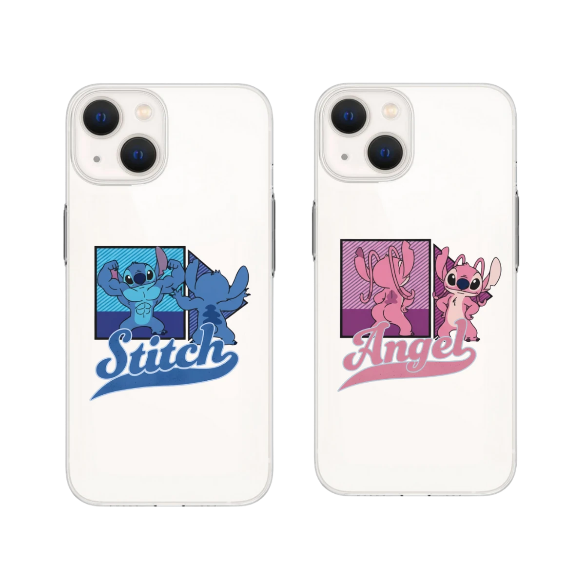 Muscle Stitch & Angel - Gym Bodyne Özel Baskılı Çift Telefon Kılıfı (Android/Ios Uyumlu)