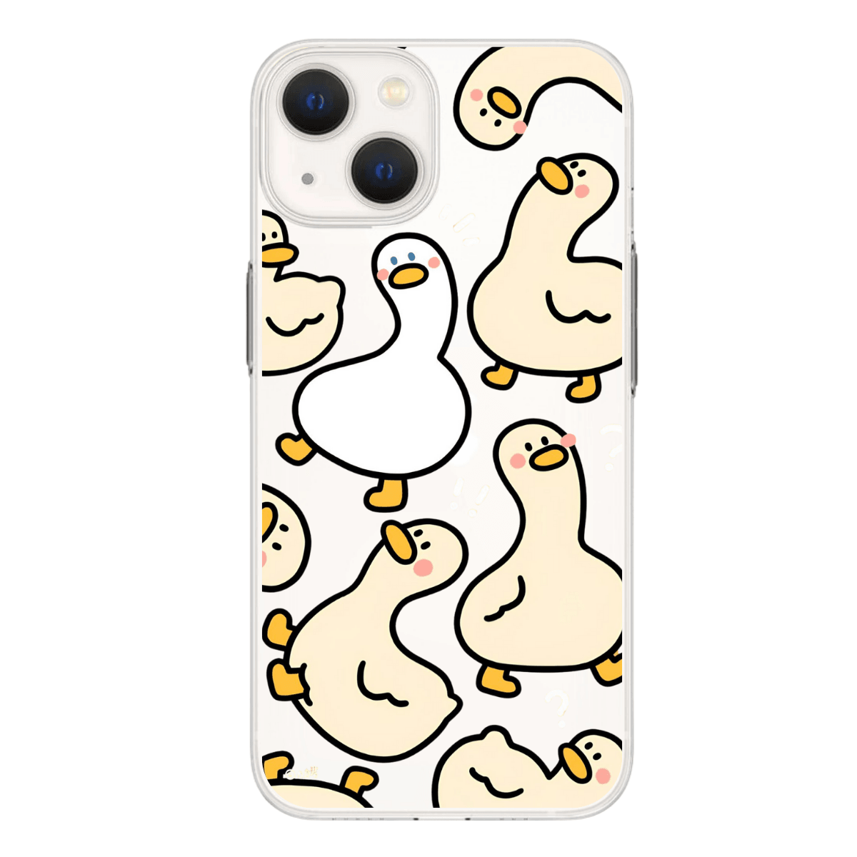 Cute Ducks Baskılı Telefon Kılıfı (Android/Ios Uyumlu) 