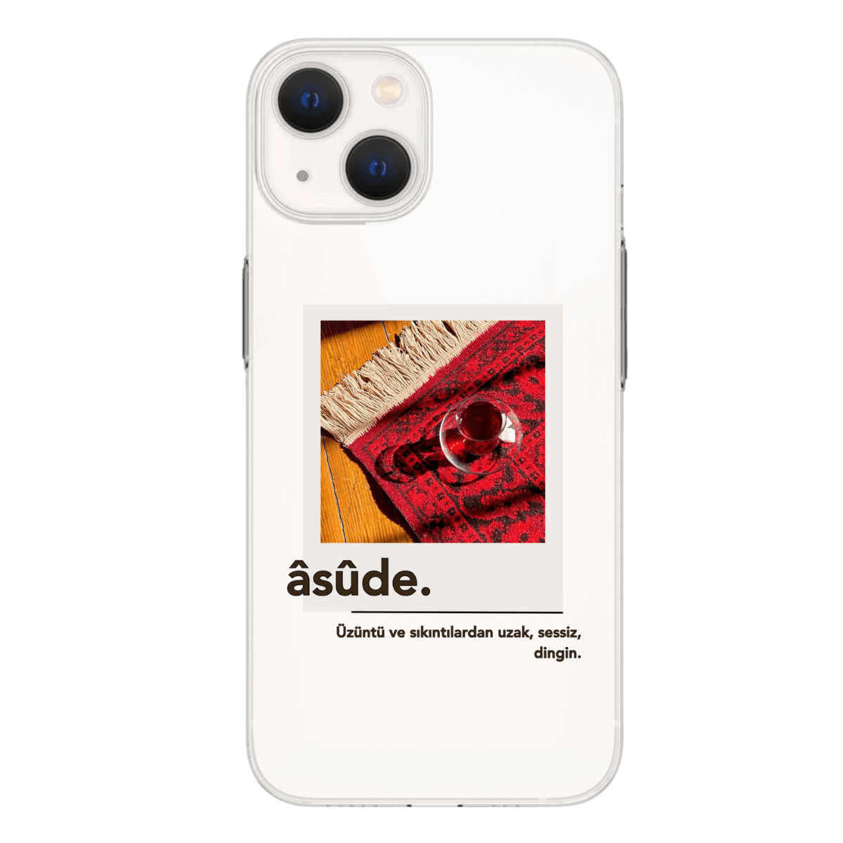 "Âsûde" Baskılı Telefon Kılıfı (Android/Ios Uyumlu) 