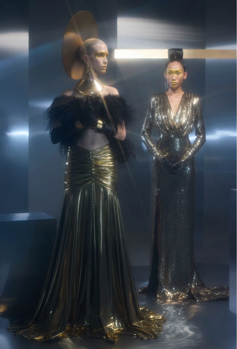 Full Lycra Pullu Tasarim Abiye Elbise