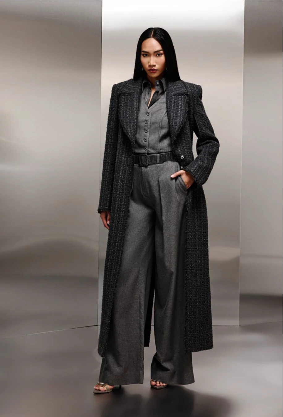 Simli File Şık Tasarim Bluz