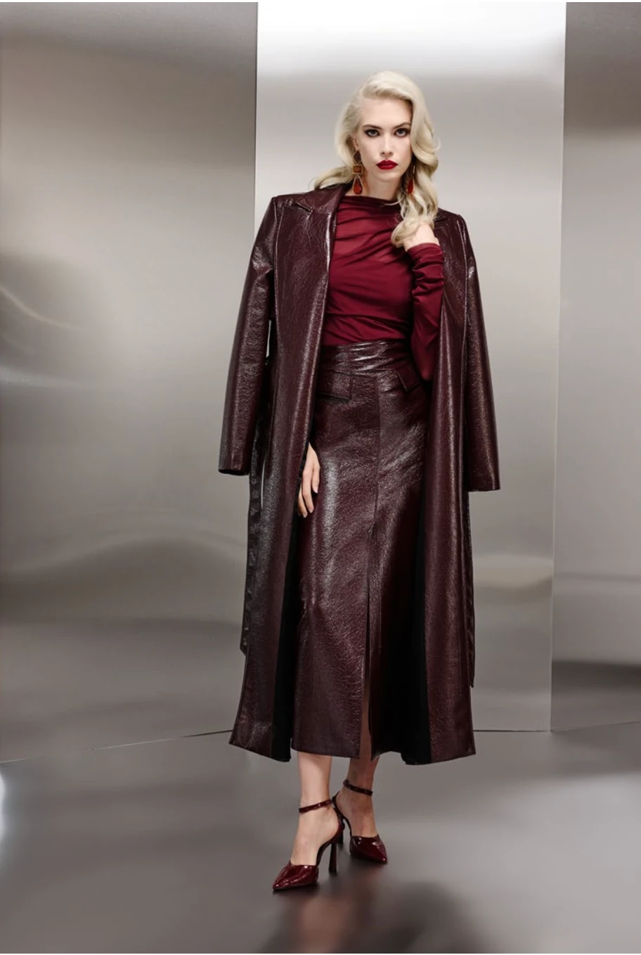 Lycra Tül Tasarım Detaylı Body