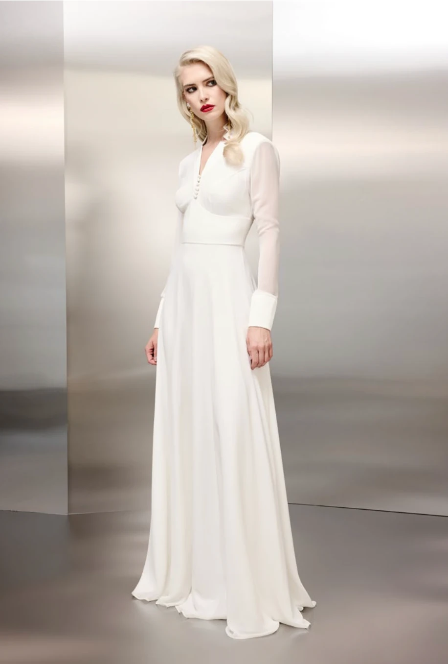 Tasarim Detayli Şik Elbise