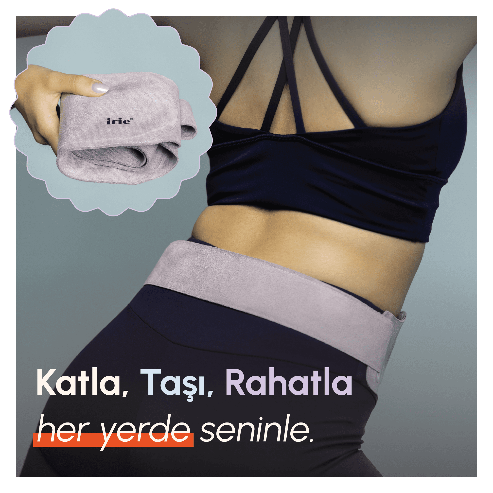 Warmie Regl Kemeri Karın ve Bel Isıtıcı 