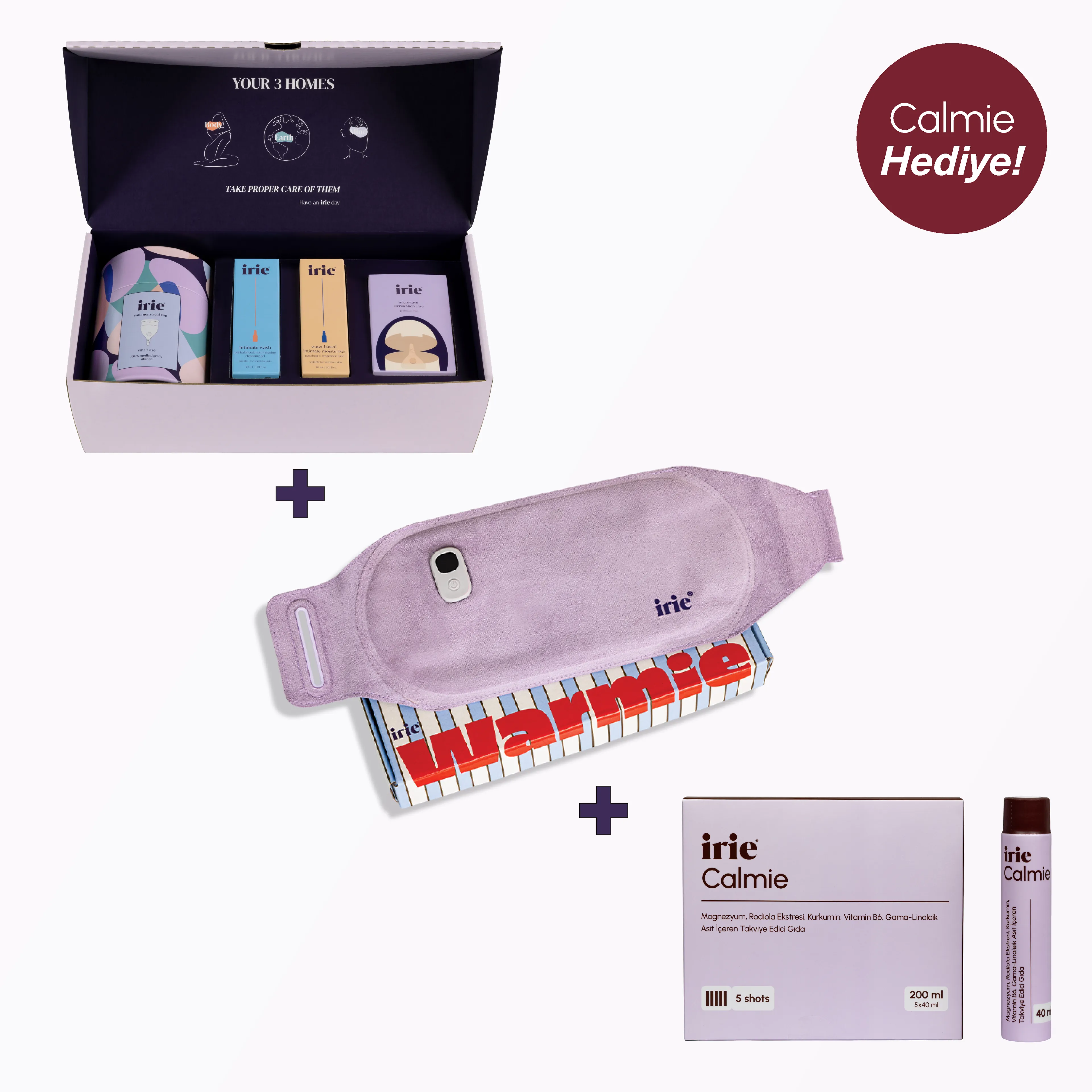 Menstrual Ritüel Kiti - Small Transparan 