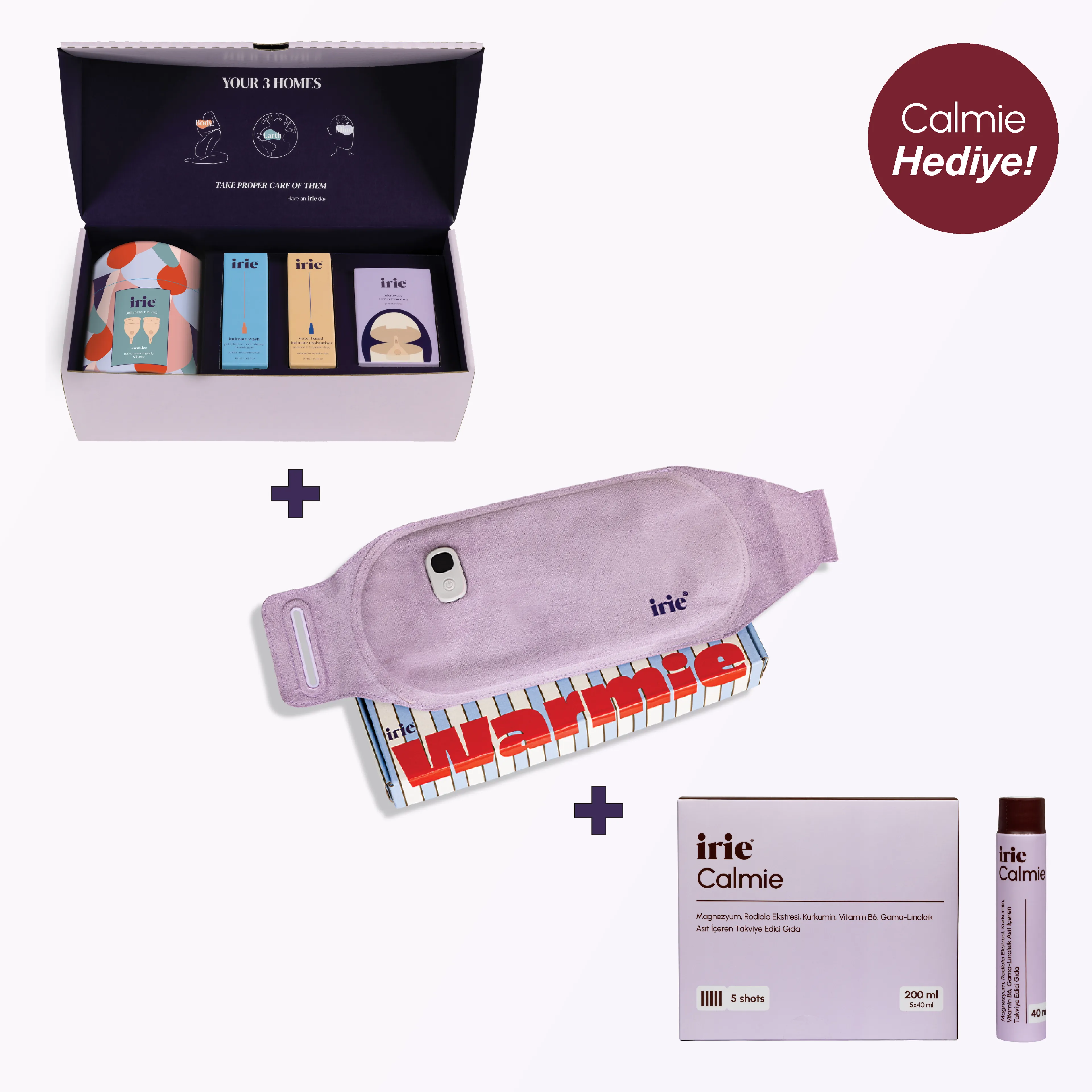 Menstrual Ritüel Kiti - 2'li Small Nude