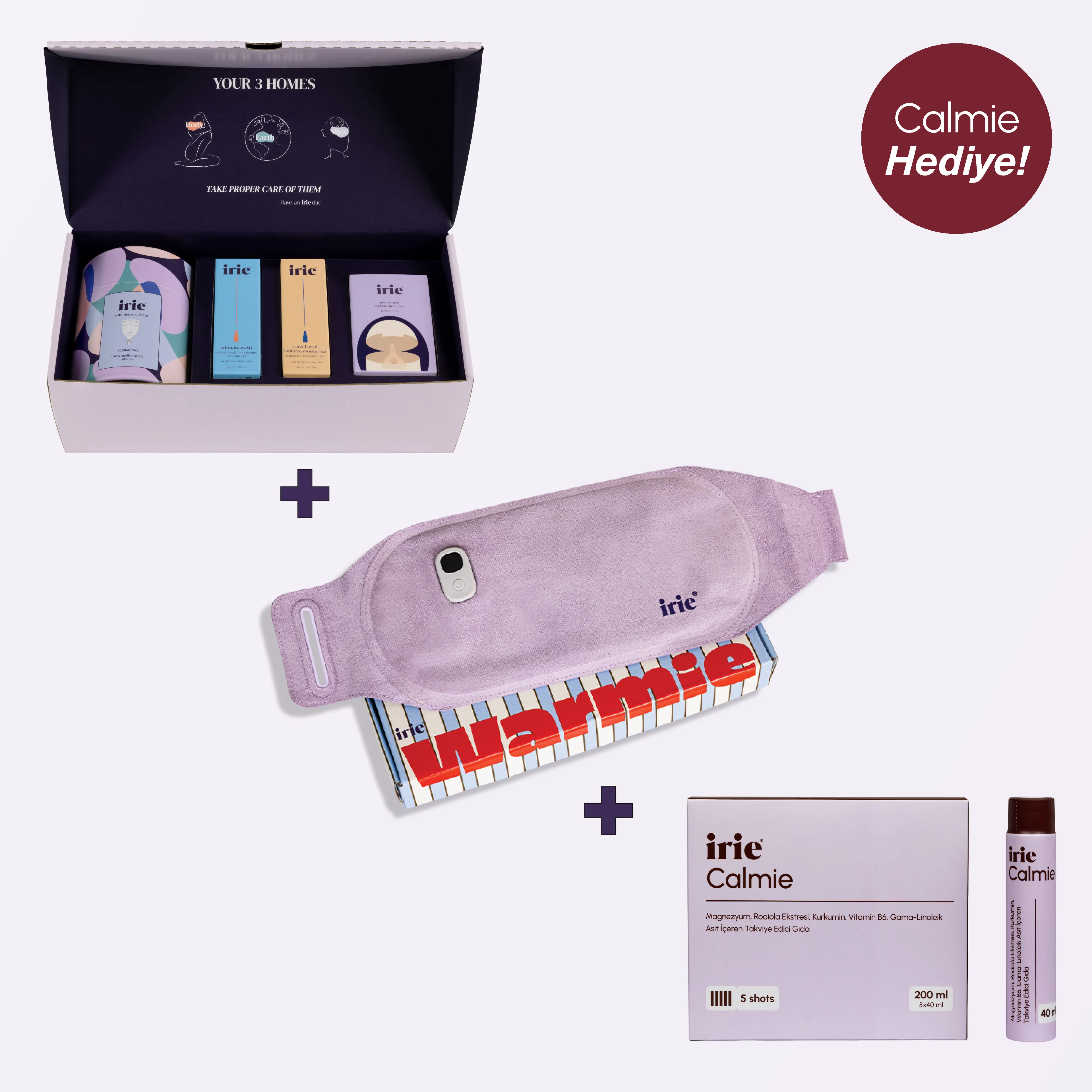 Menstrual Ritüel Kiti - Regular Transparan