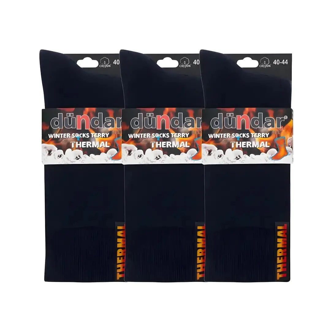 DÜNDAR Erkek Termal Havlu Çorap 40-44