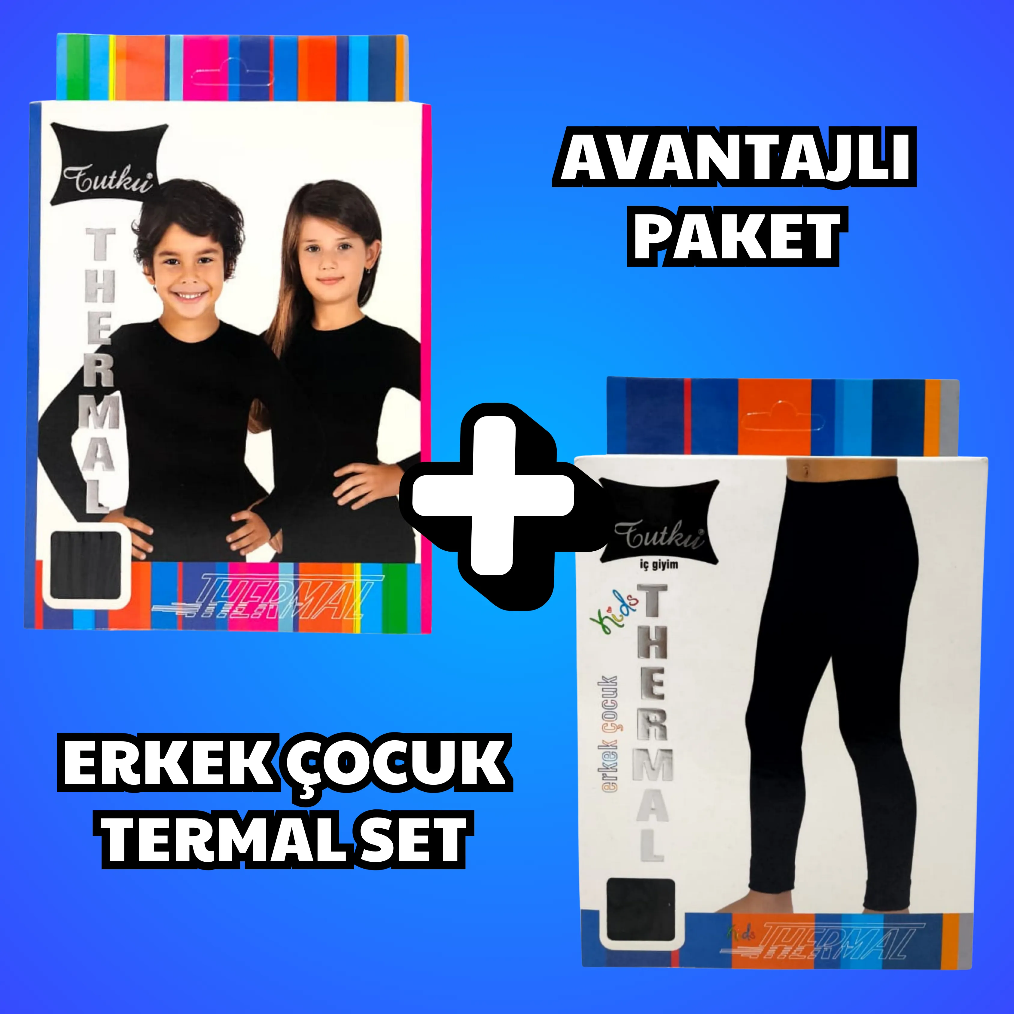 Tutku ERKEK Çocuk Termal Set