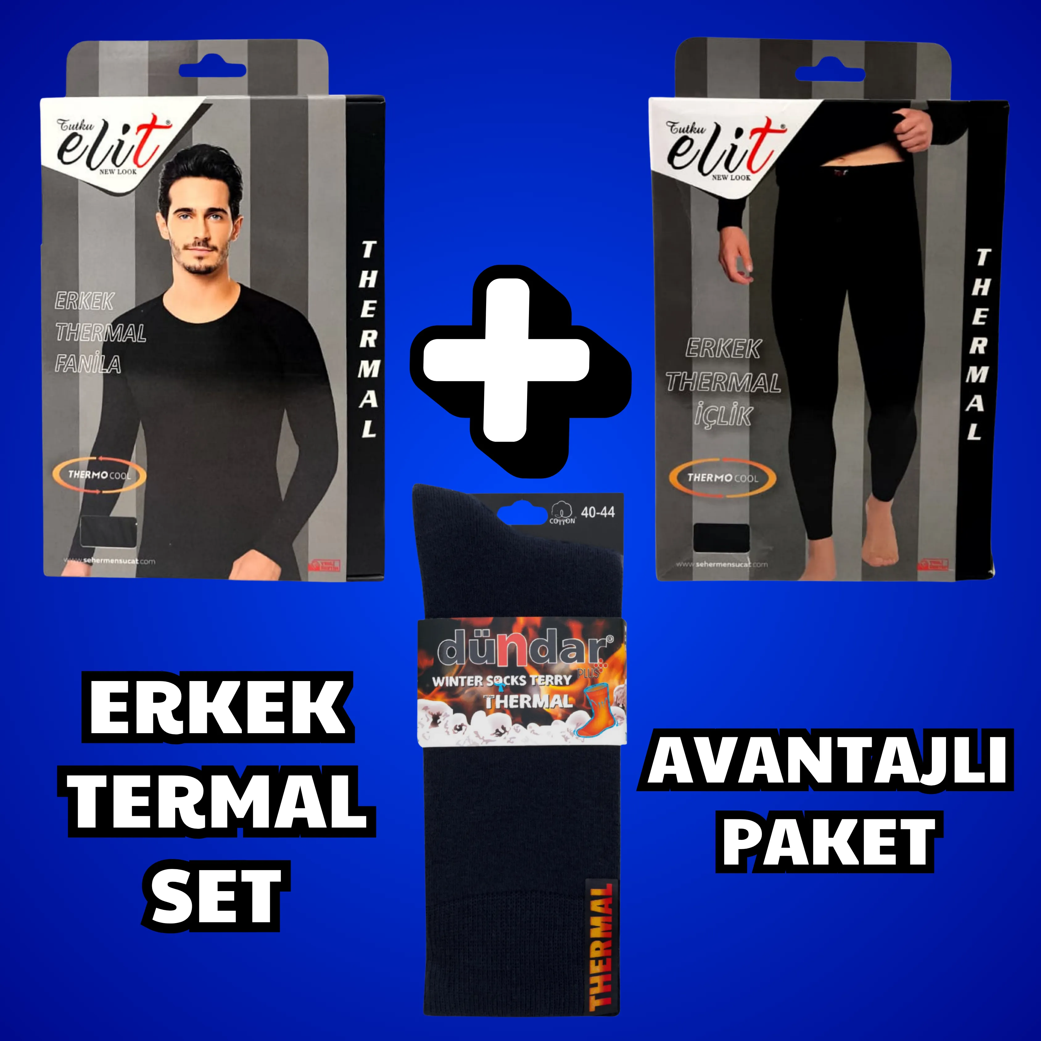 Tutku ELİT & Dündar ERKEK 3'lü Set