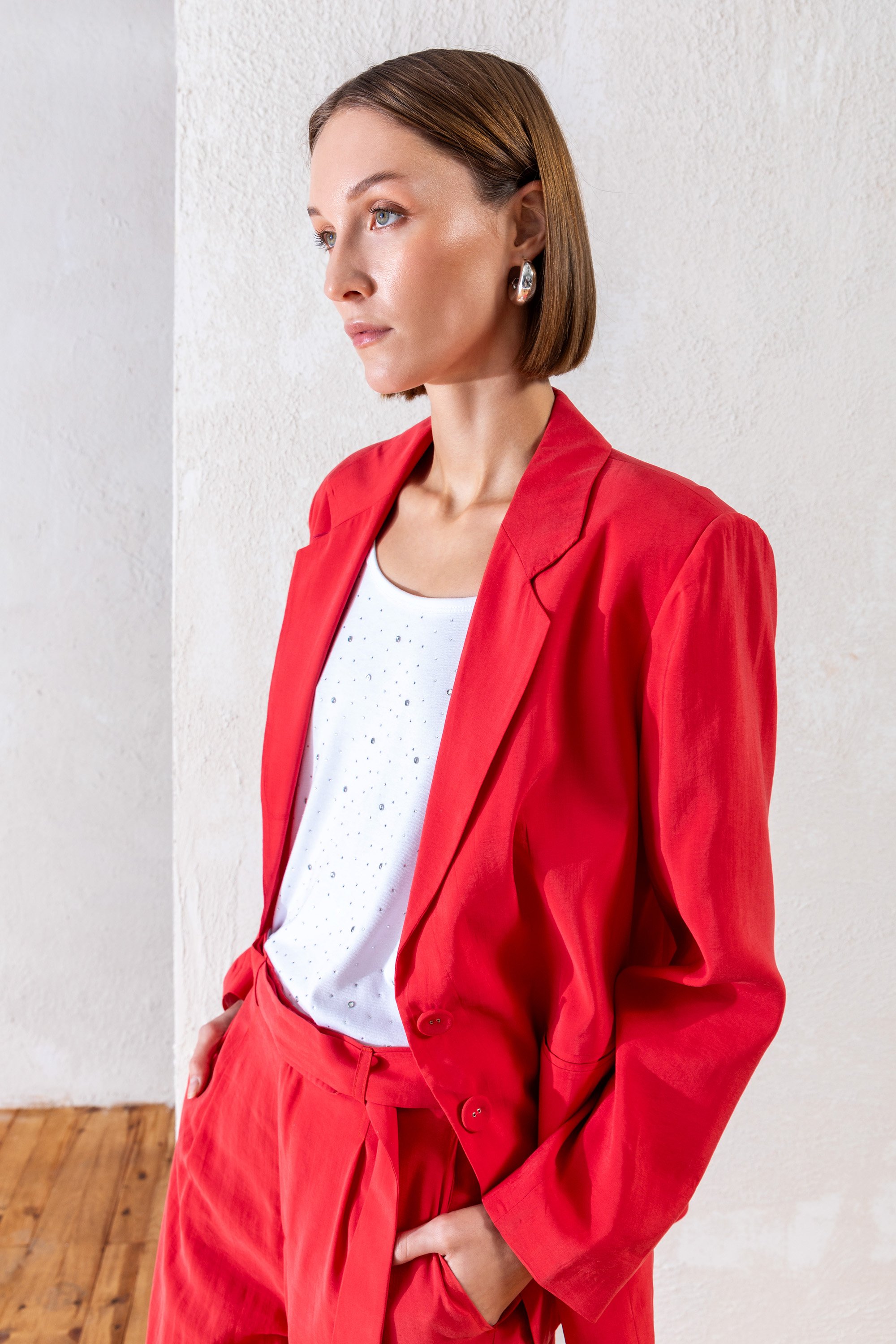 25YC001 MODAL MONO CEKET