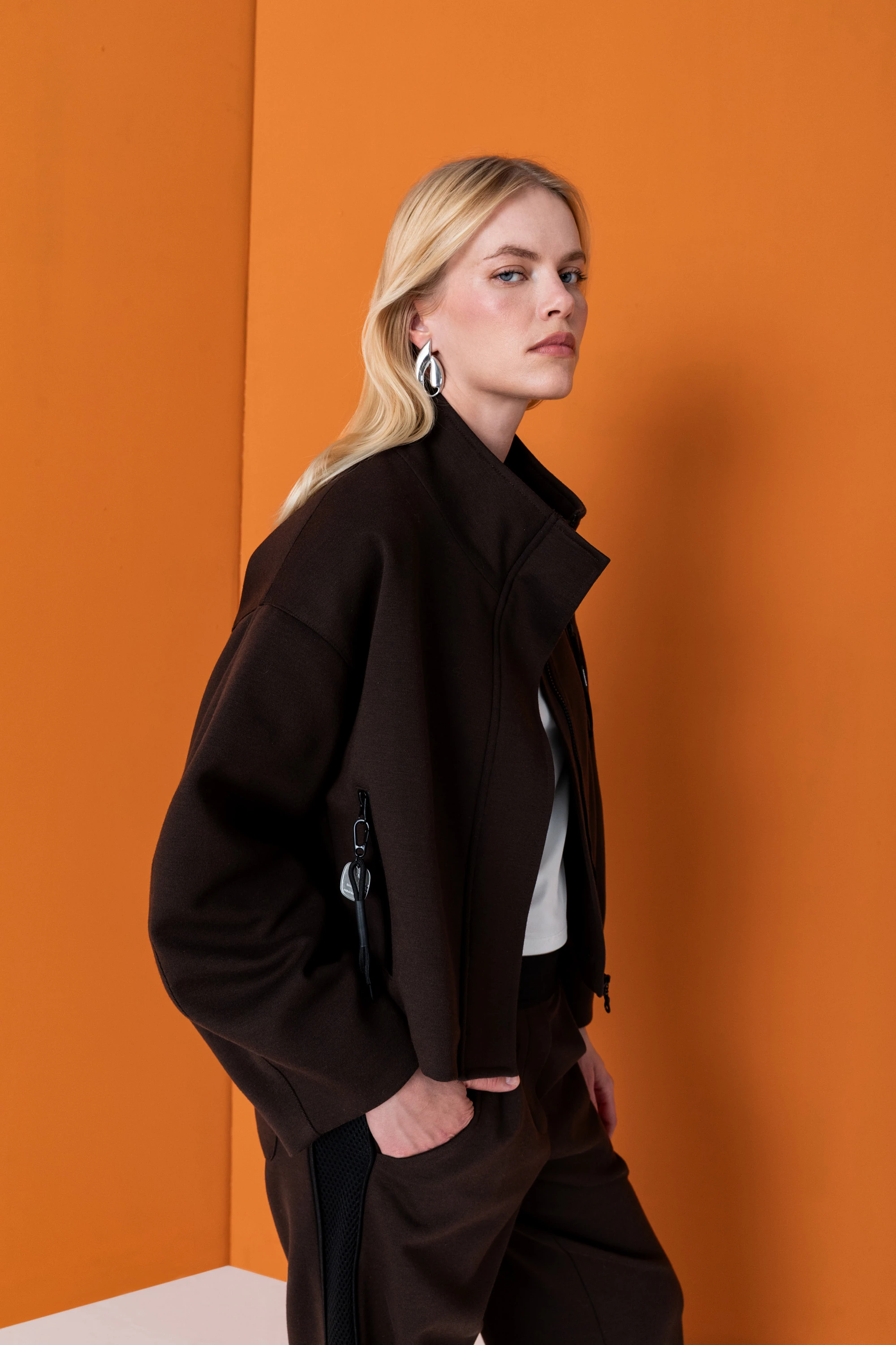 26KM011 OVERSİZE KISA MONT