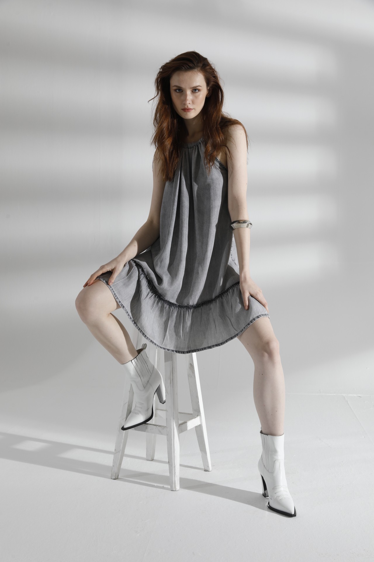 23YE701 TENCEL ELBİSE