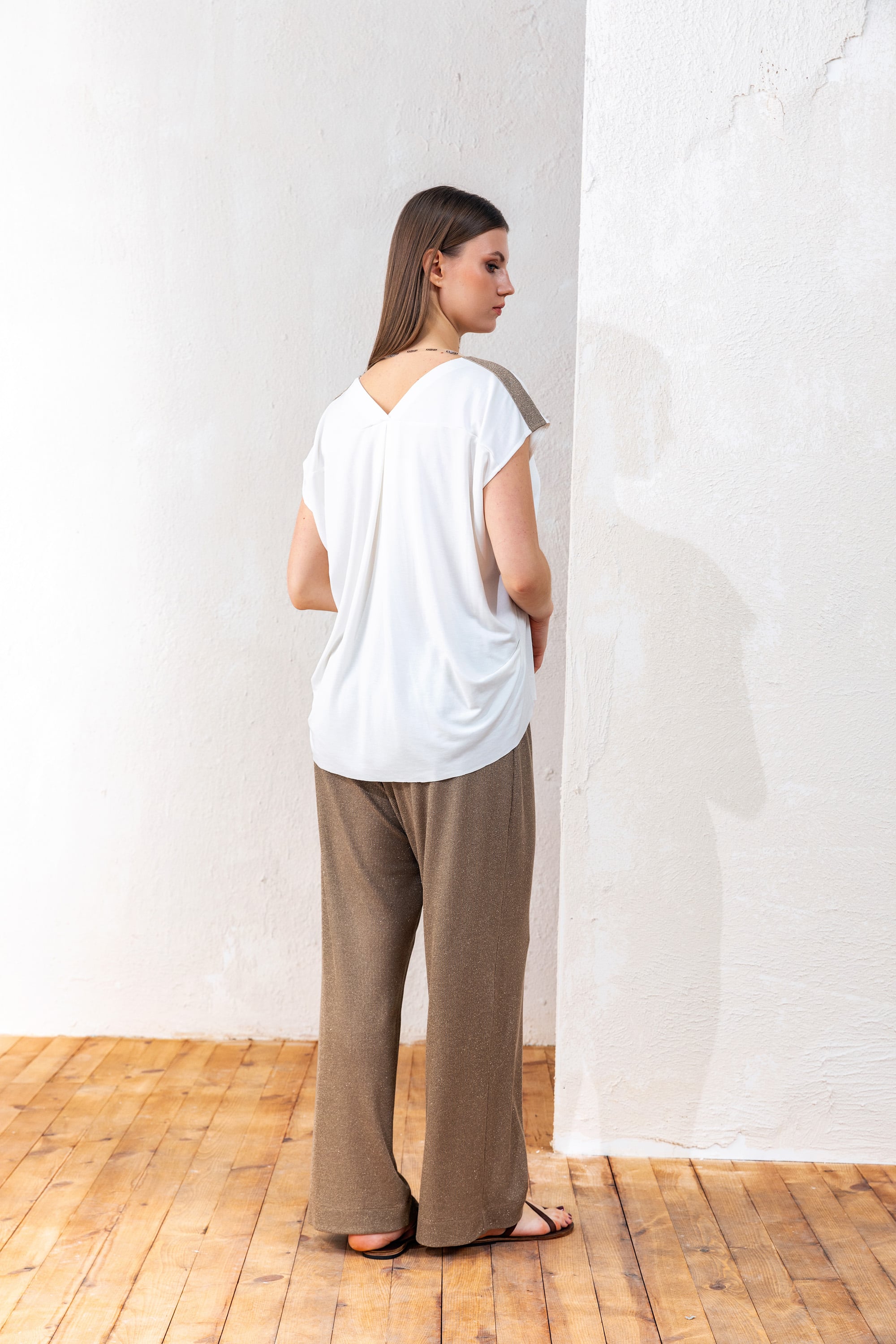 25YB507 GARNİLİ BLUZ
