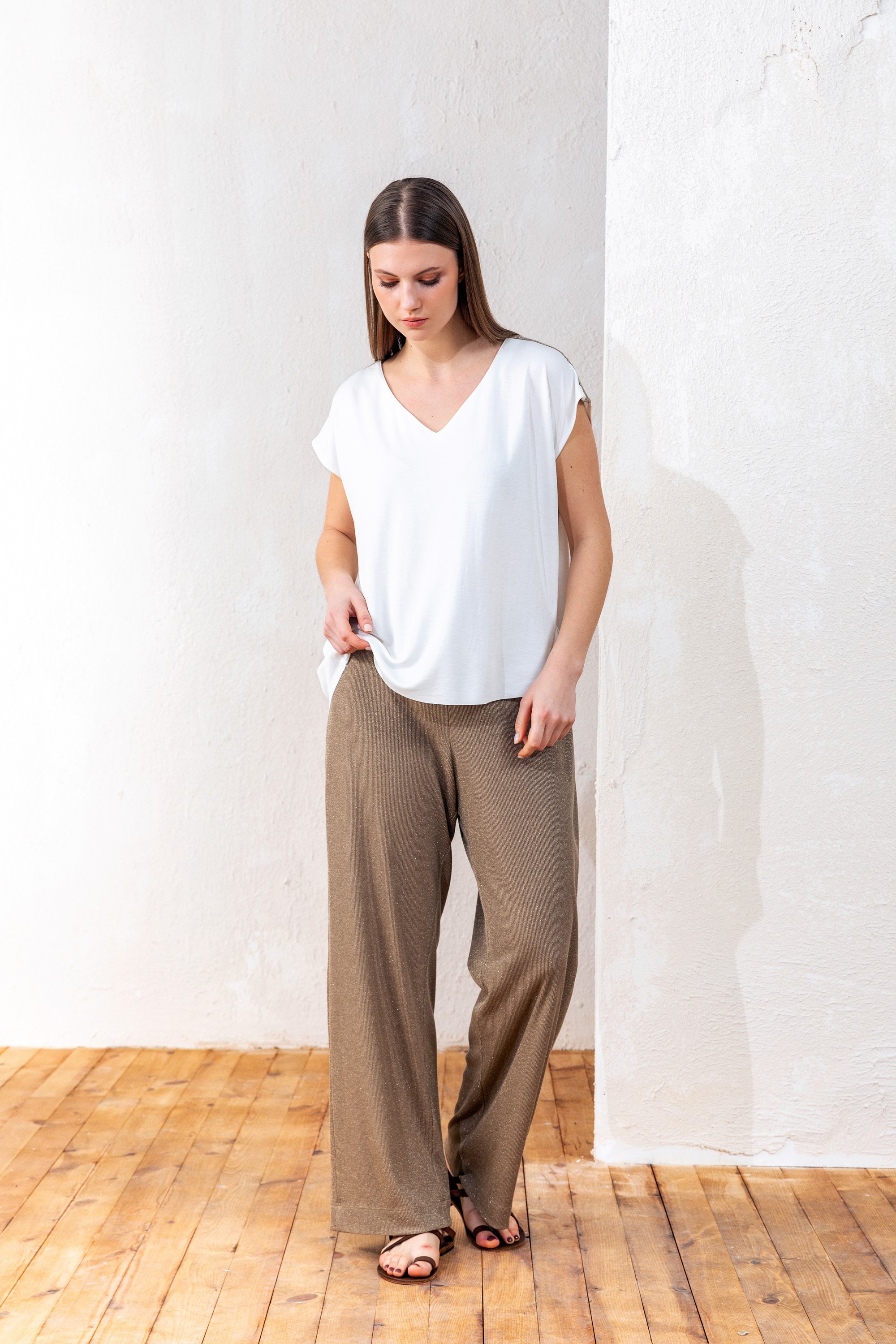 25YB507 GARNİLİ BLUZ