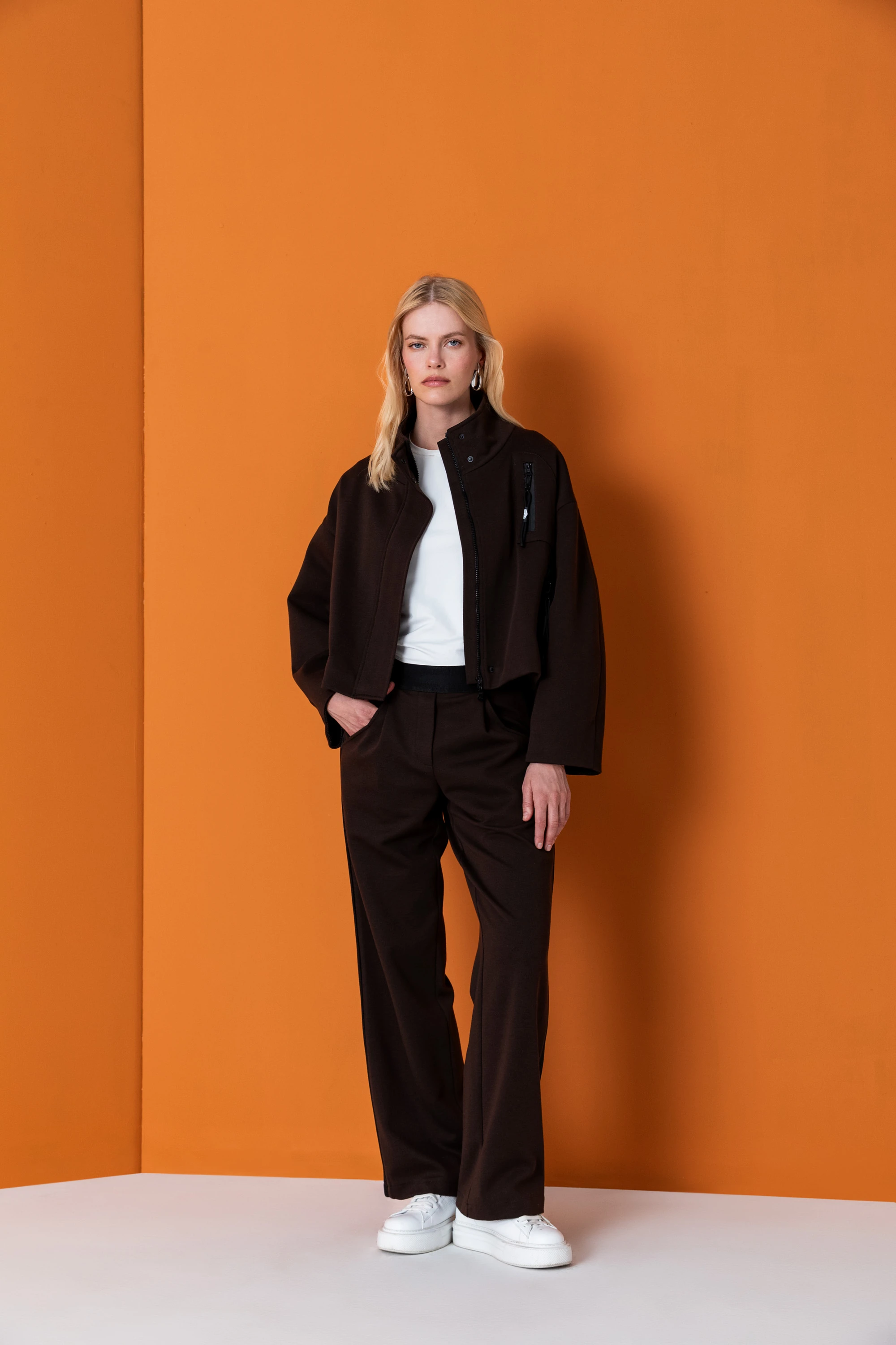 26KM011 OVERSİZE KISA MONT