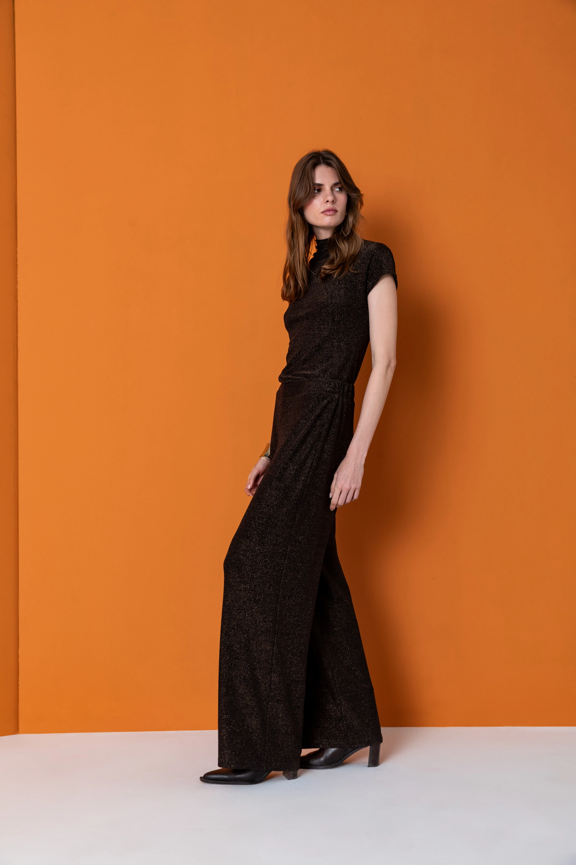 26KP020 SİMLİ ÖRME PANTOLON