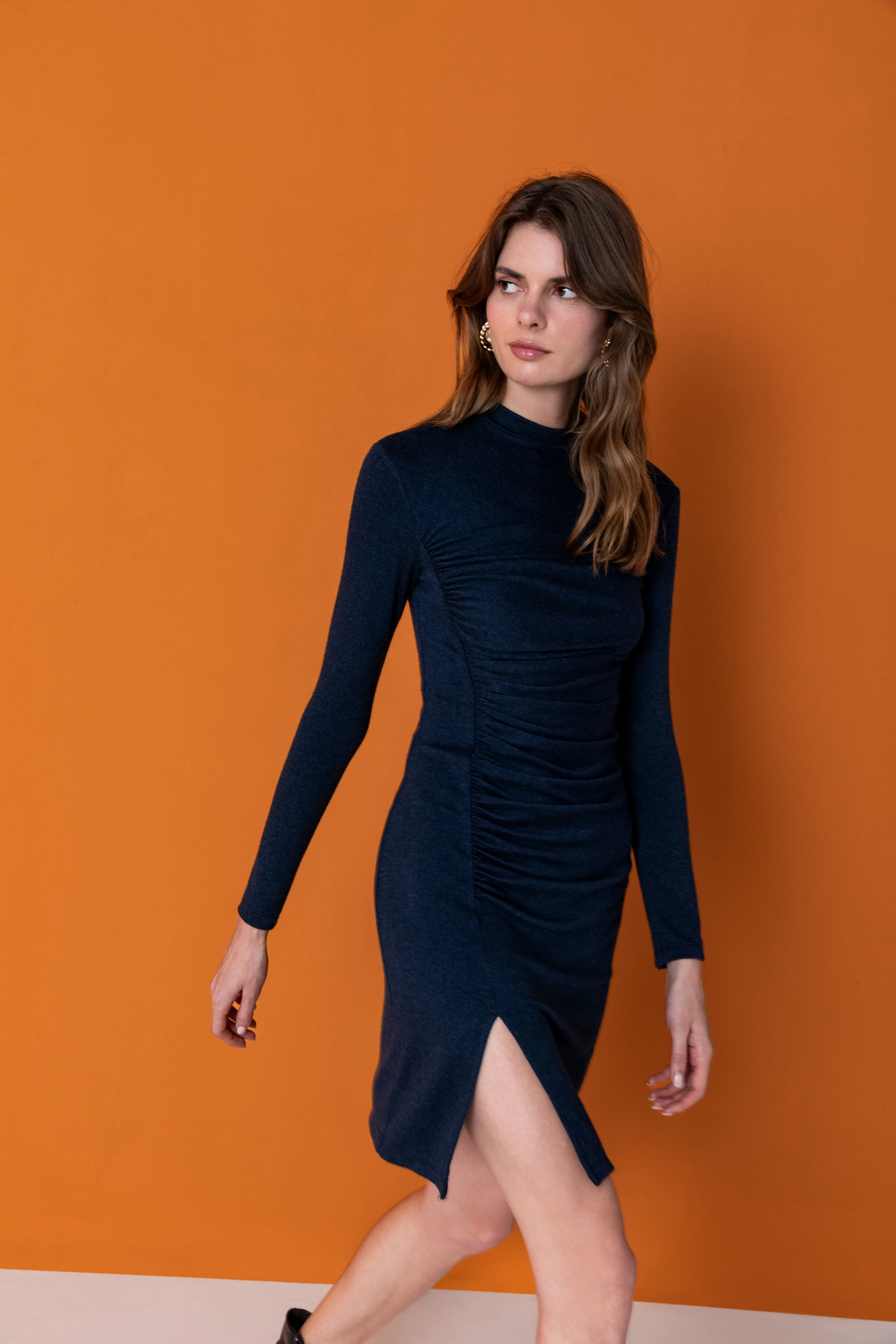 26KE016 KISA ÖRME ELBİSE