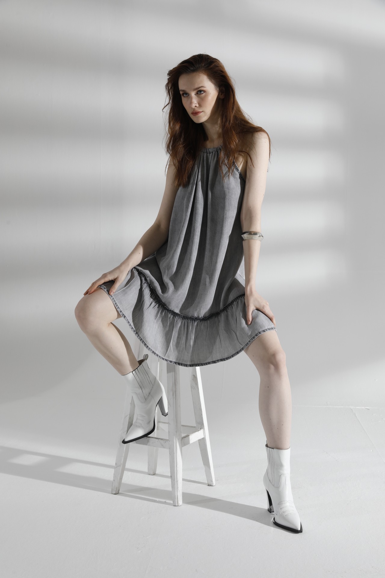 23YE701 TENCEL ELBİSE