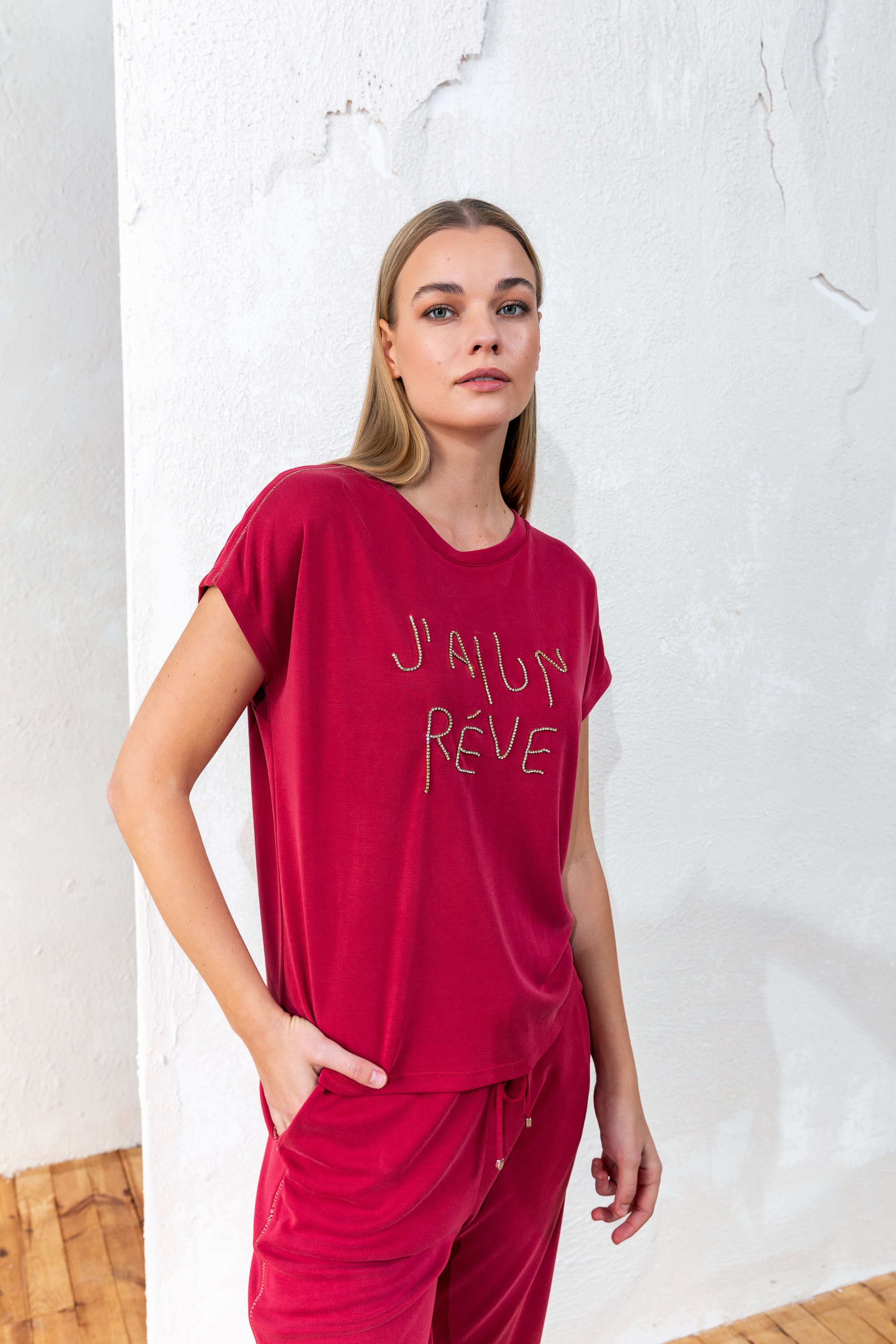 25YT060 BİSİKLET YAKA TSHIRT