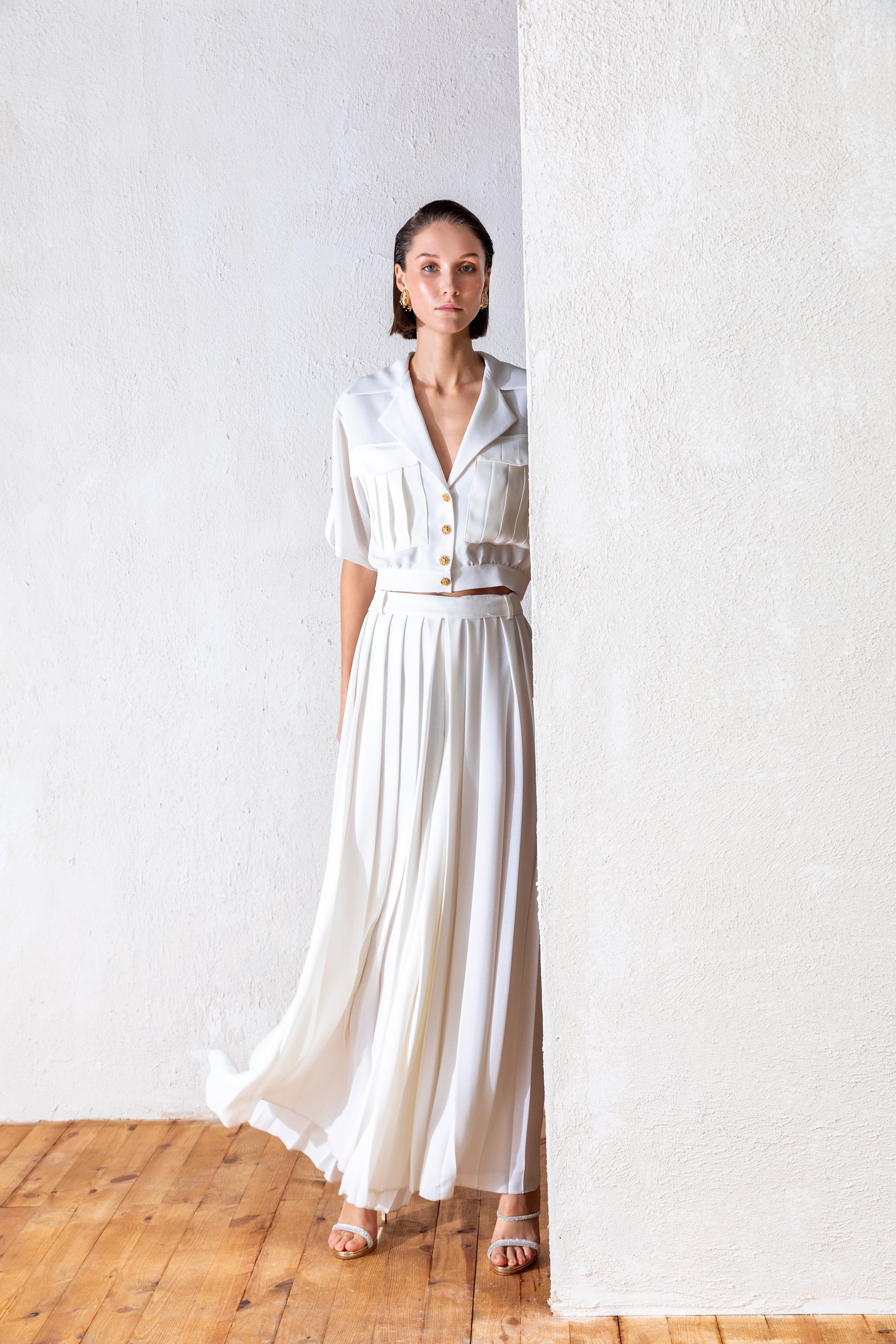 25Y3P034 PLİSE PANTOLON