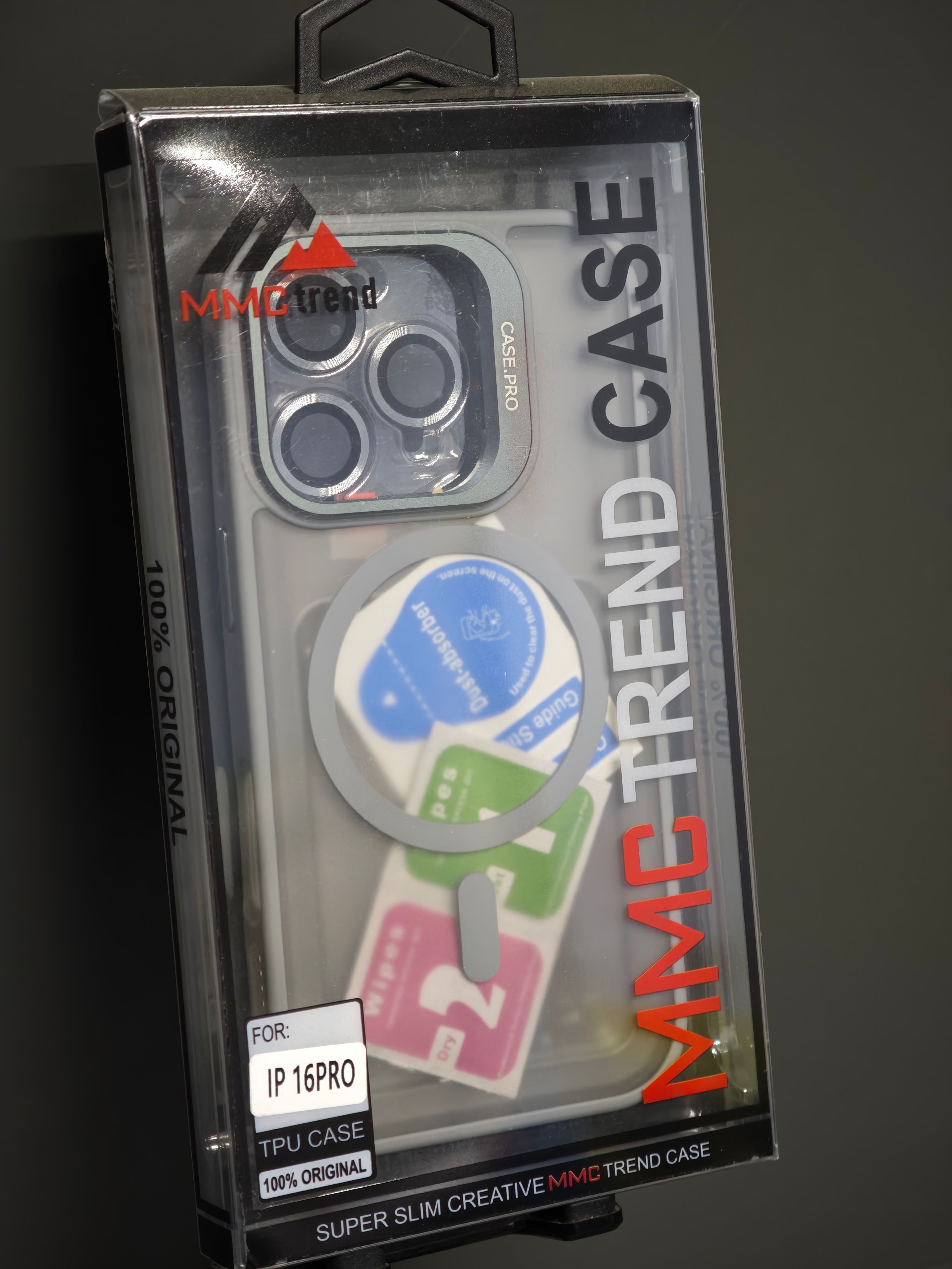 İPHONE 16 PRO MAGSAFE PREMİUM LENSLİ KILIF 