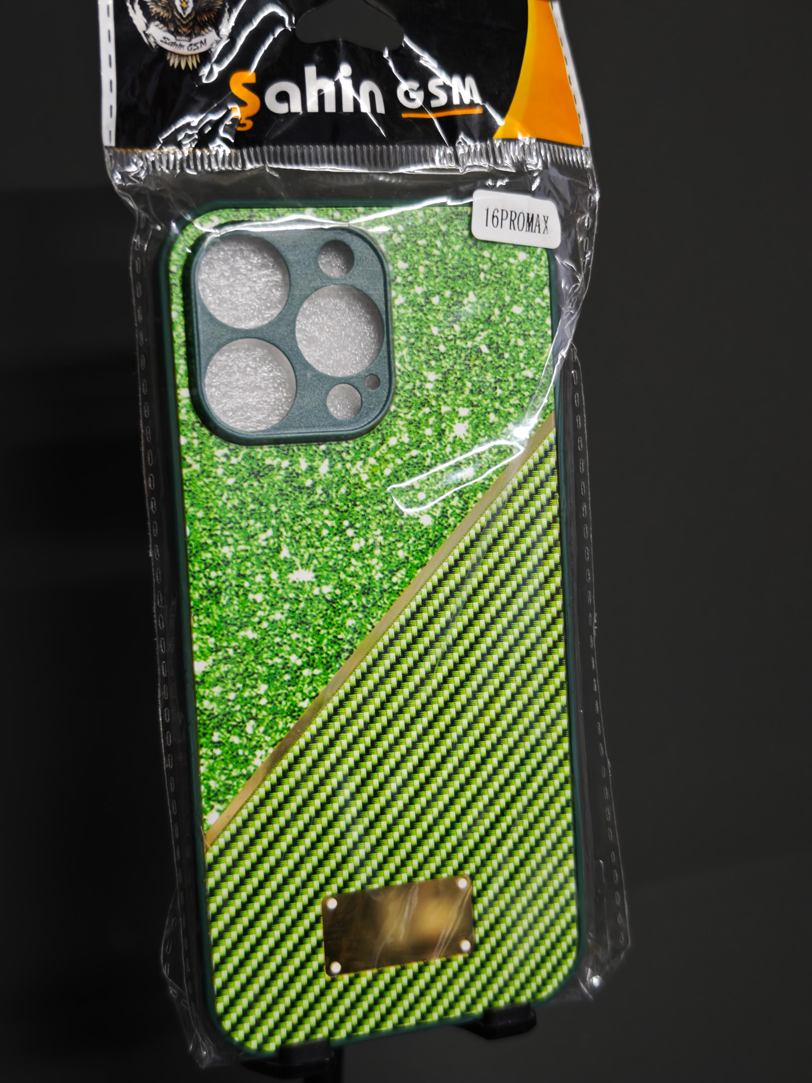 İPHONE 16 PRO MAX YEŞİL DESENLİ KILIF 