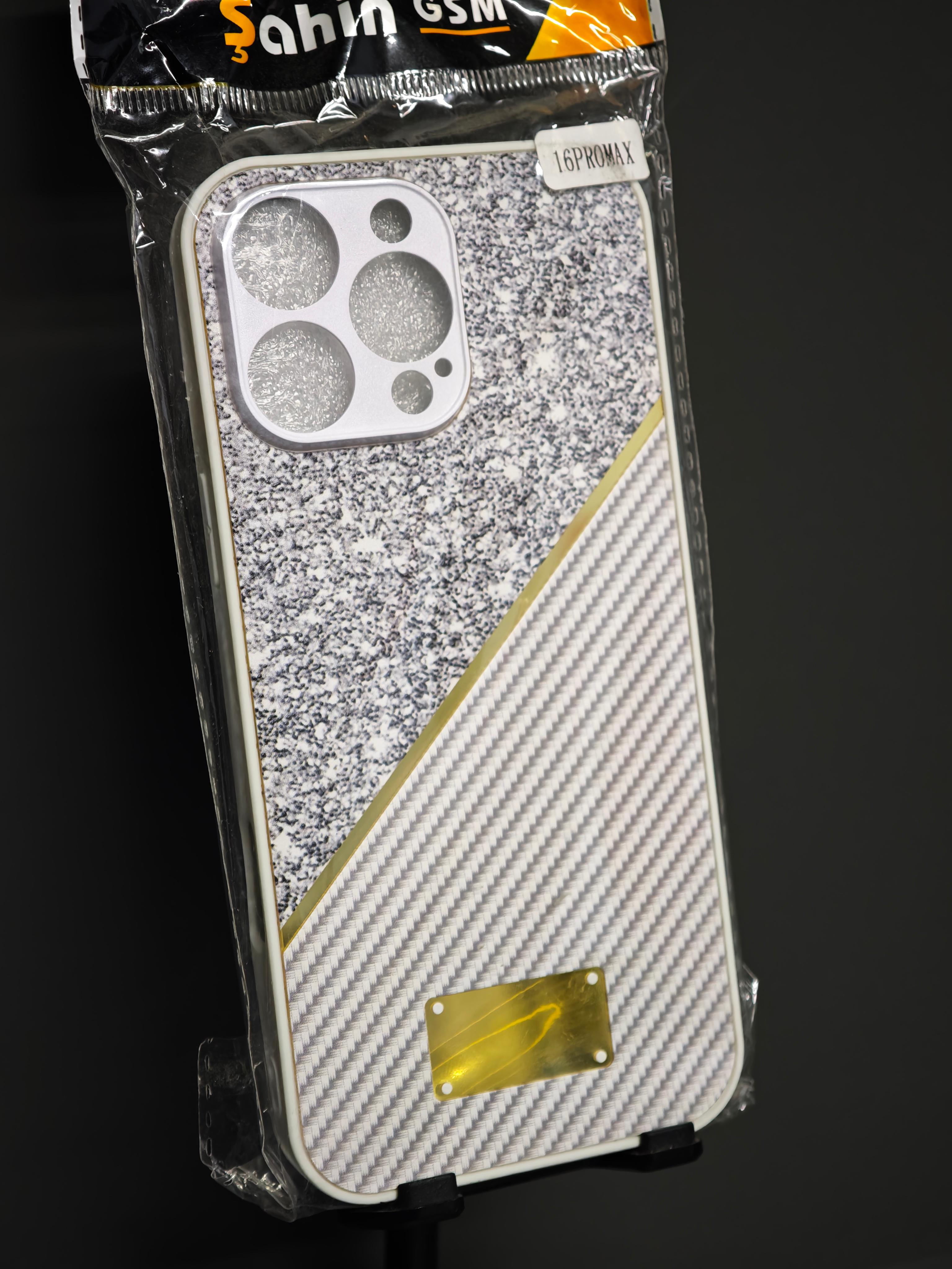 İPHONE 16 PRO MAX BEYAZ DESENLİ KILIF 