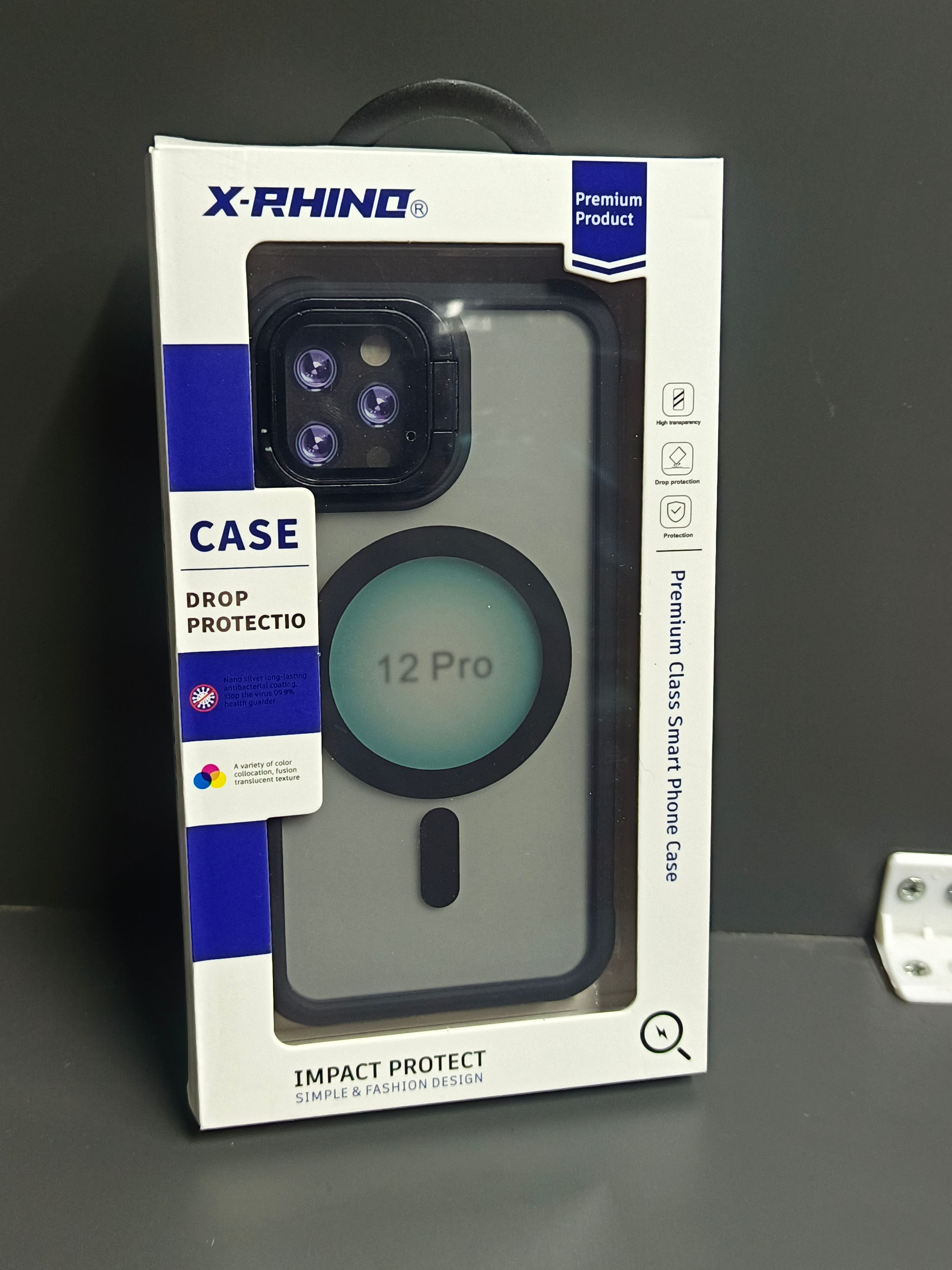 İPHONE 12 PRO MAGSAFE KILIF SİYAH RENK