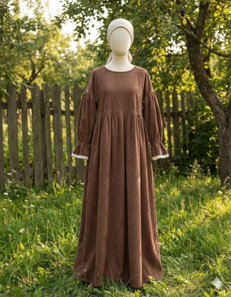 Alara Elbise  - kahve