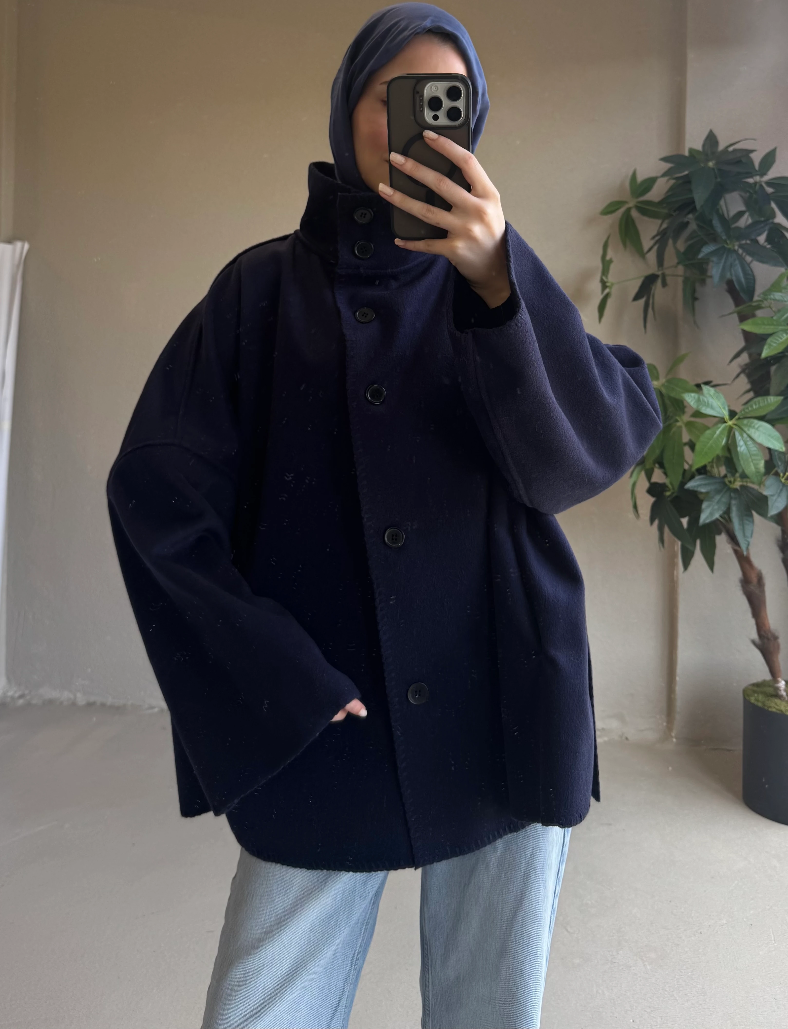 Alpaka kaban - lacivert